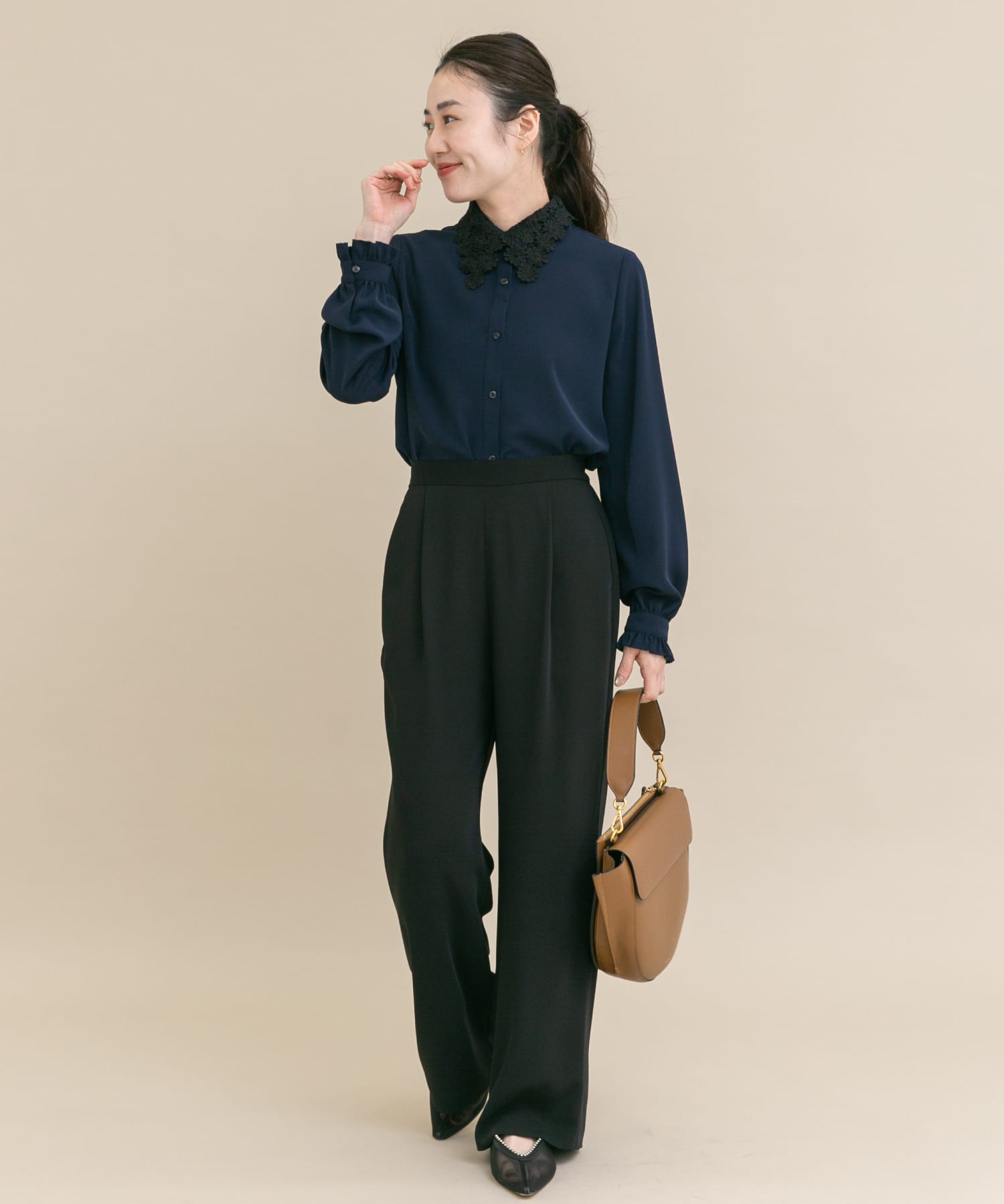 身長：157cm サイズ：FREE