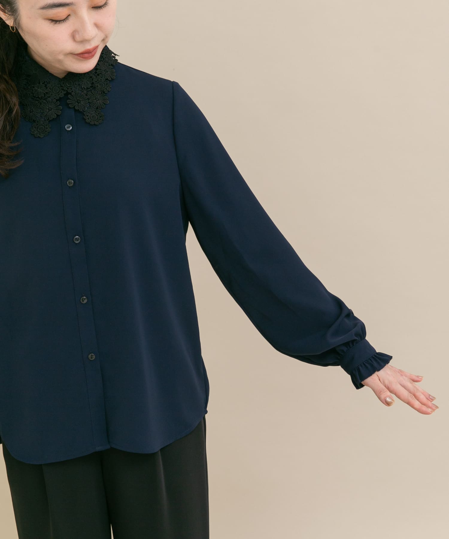 身長：157cm サイズ：FREE