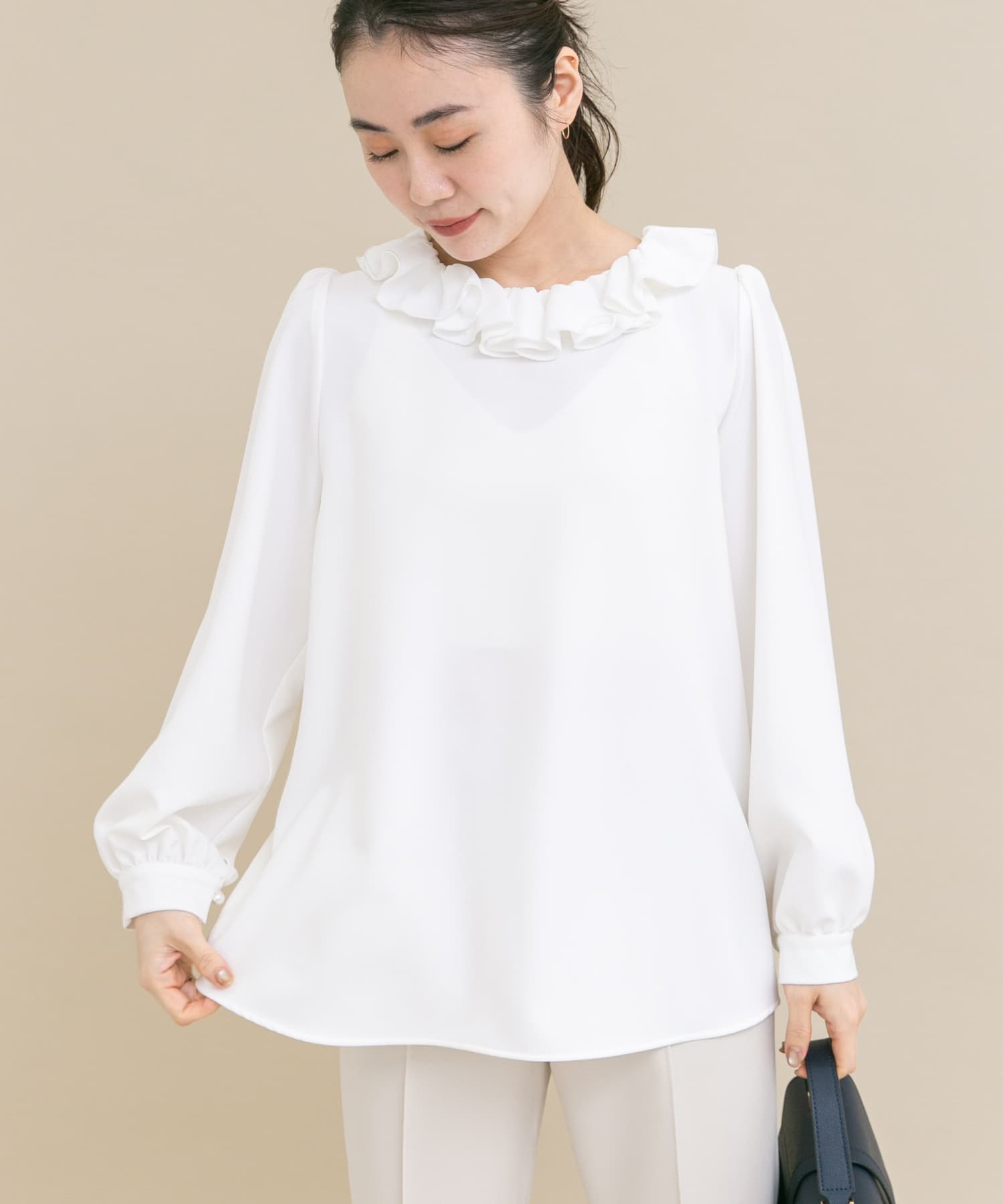 身長：157cm サイズ：FREE