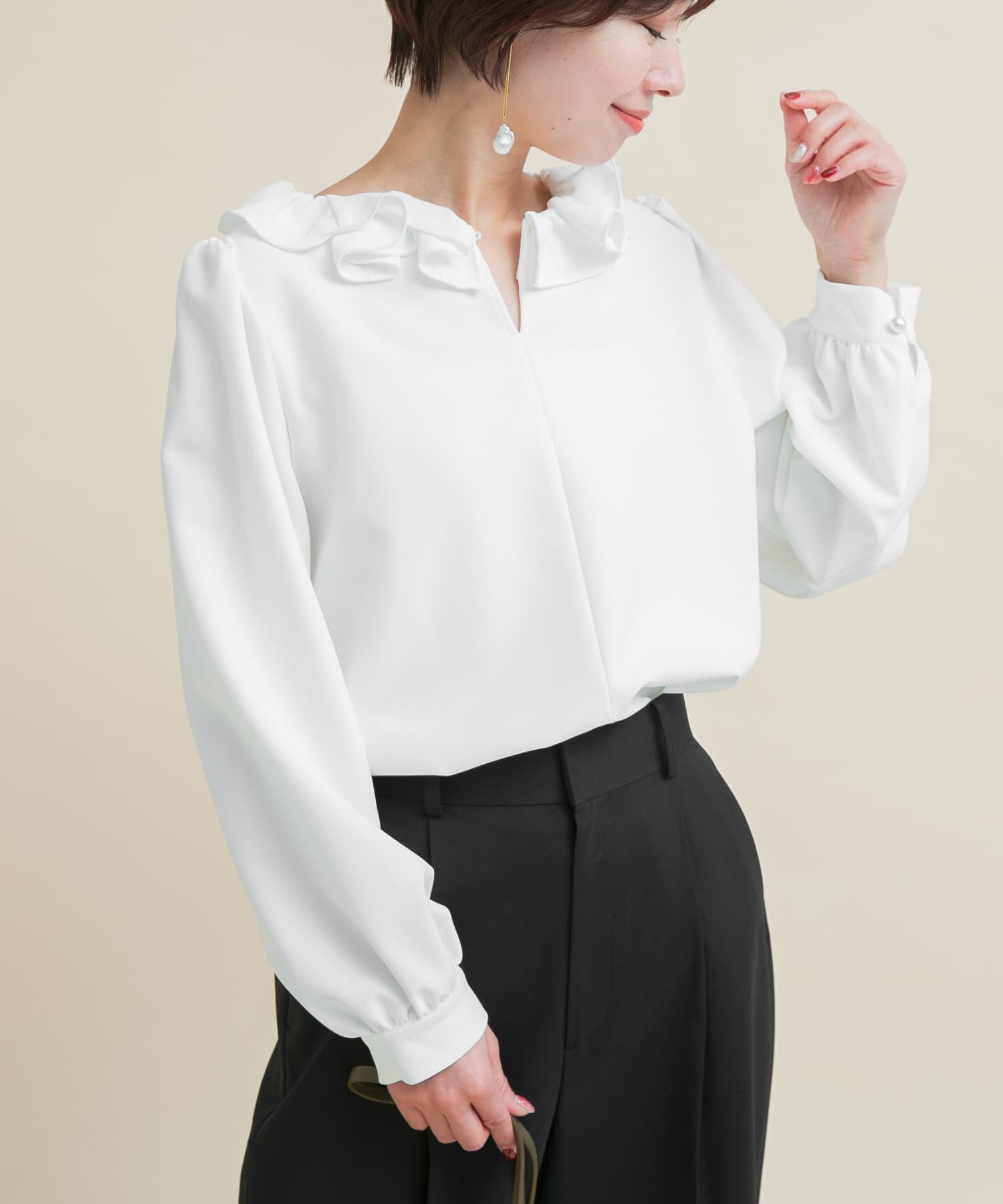 身長：158cm サイズ：FREE