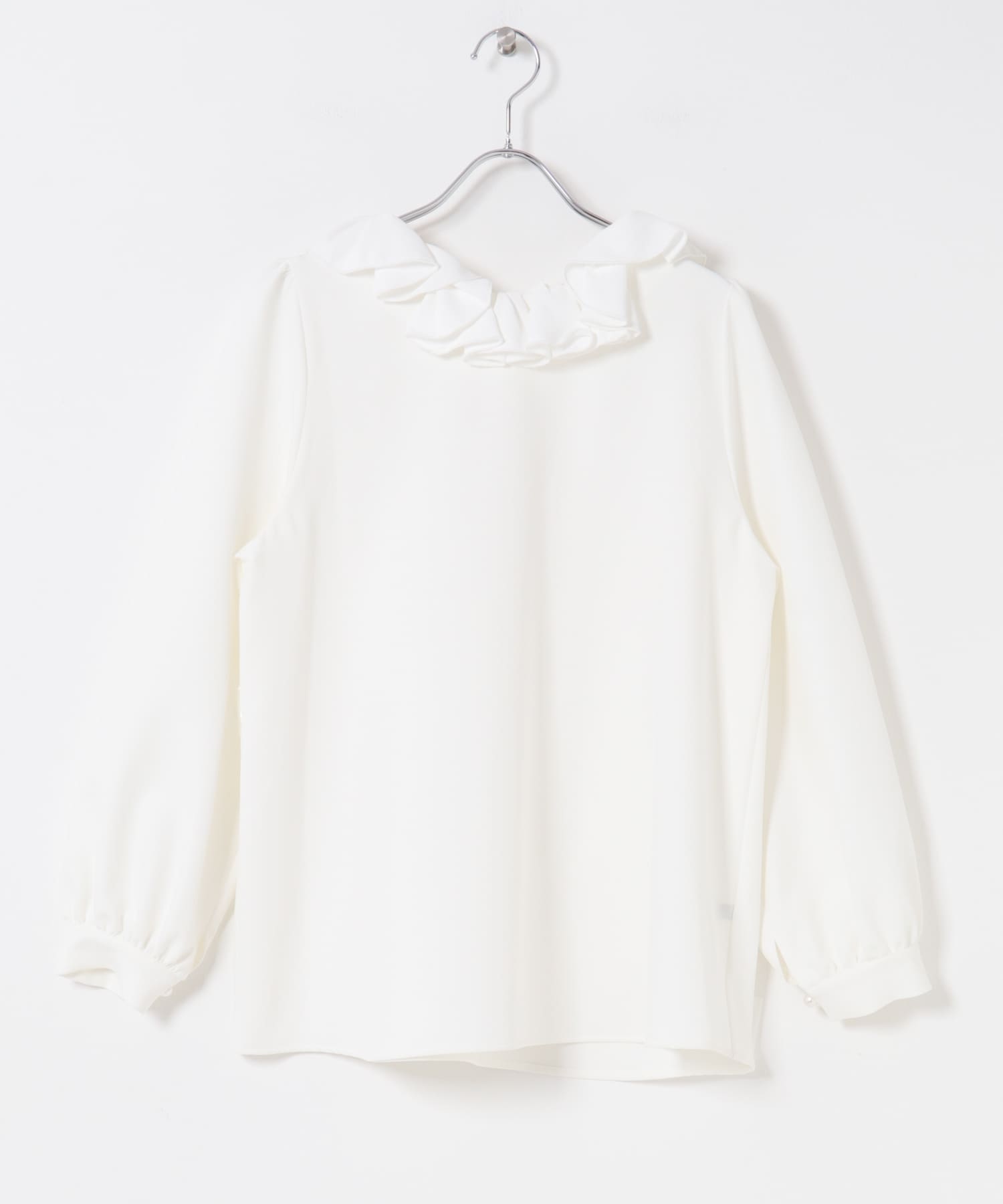 『WEB限定』コサージュカラー2WAYブラウス OFF Free