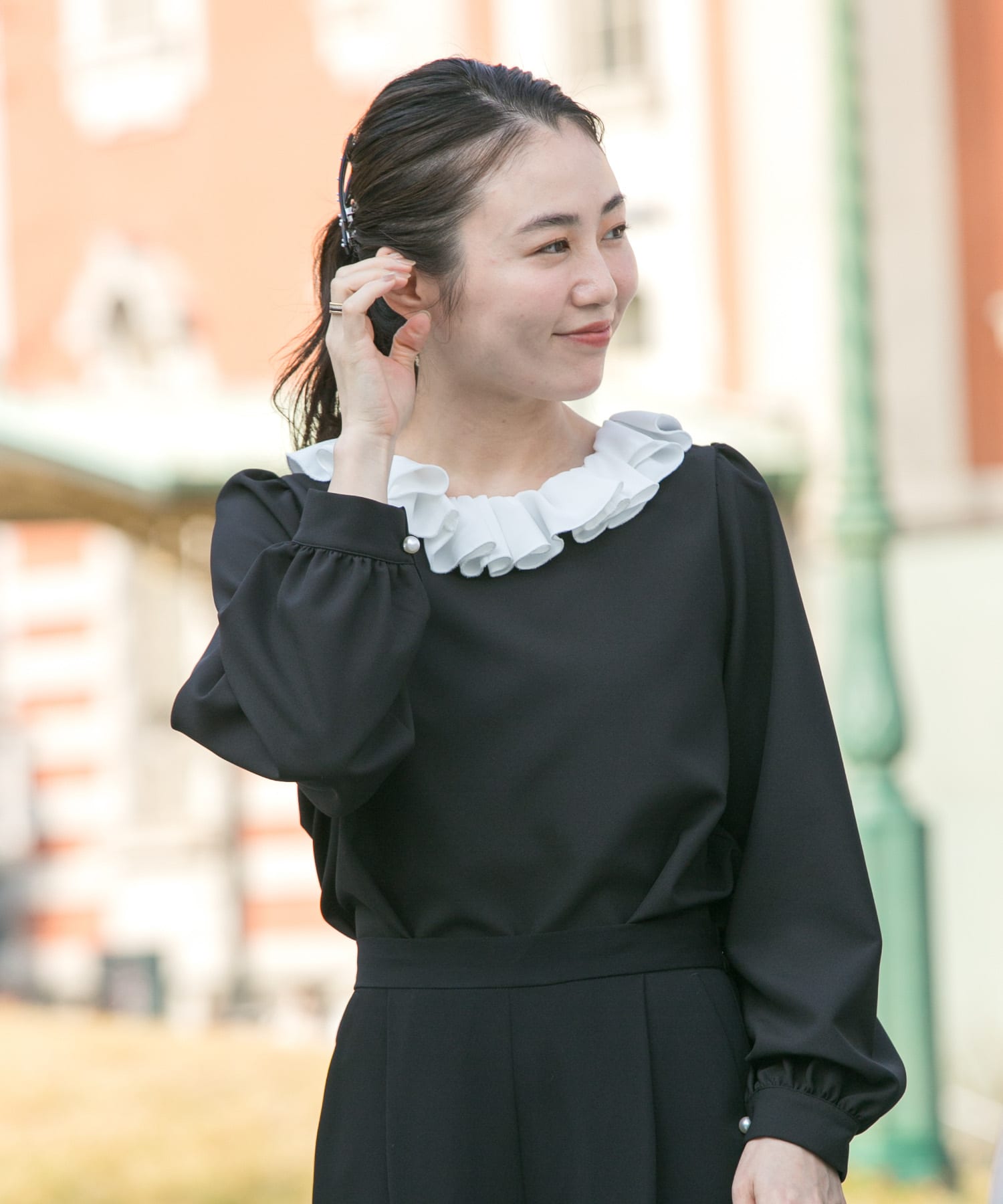 身長：157cm サイズ：FREE