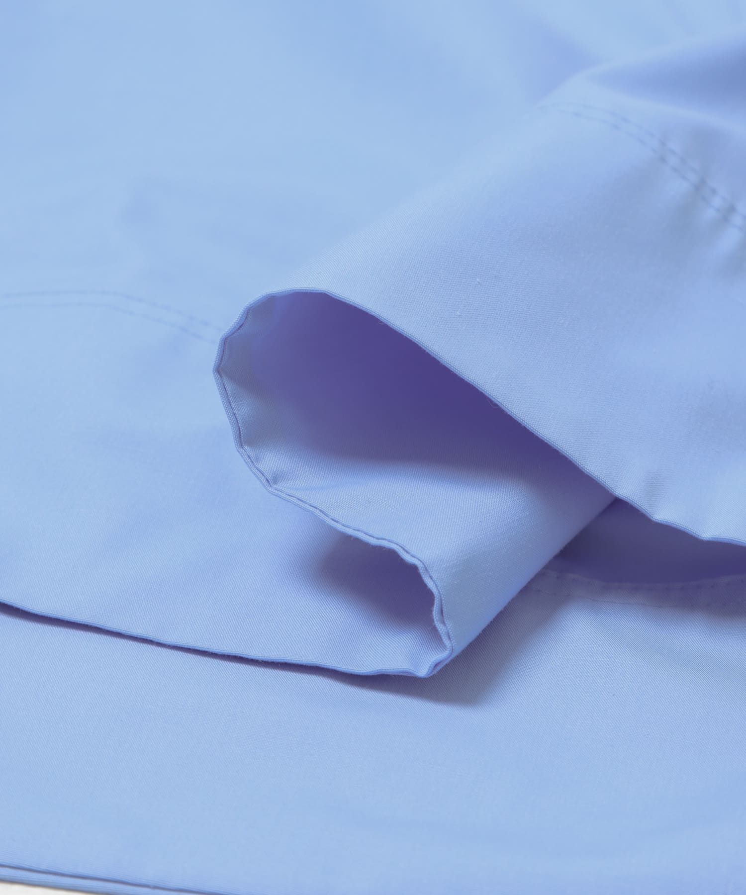 フレアシルエットピンタックブラウス BLUE Free