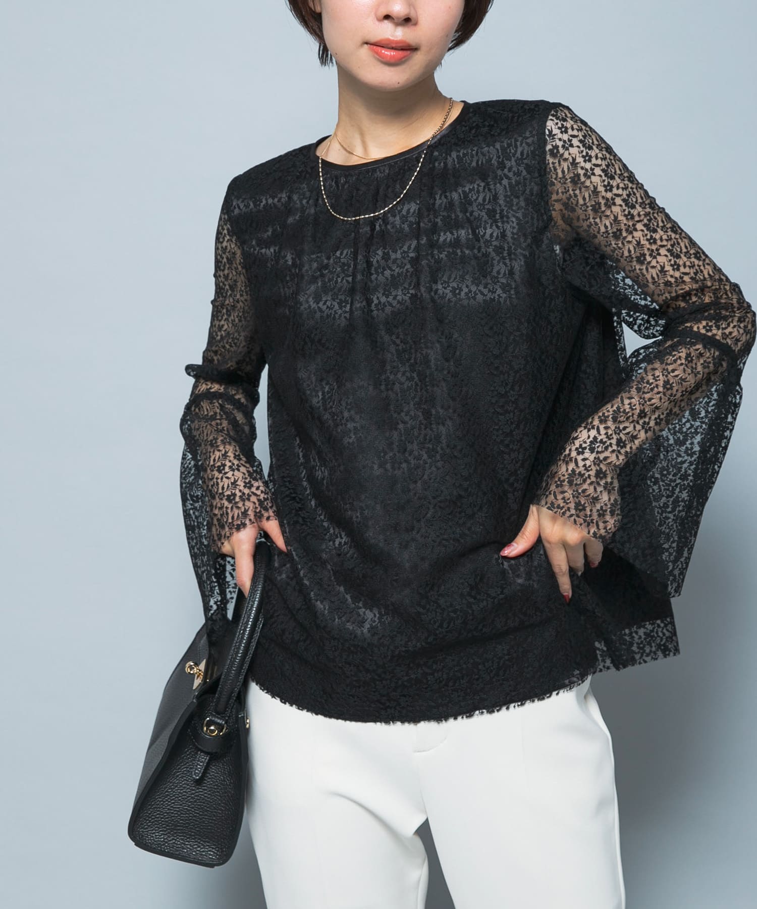 身長：158cm サイズ：FREE