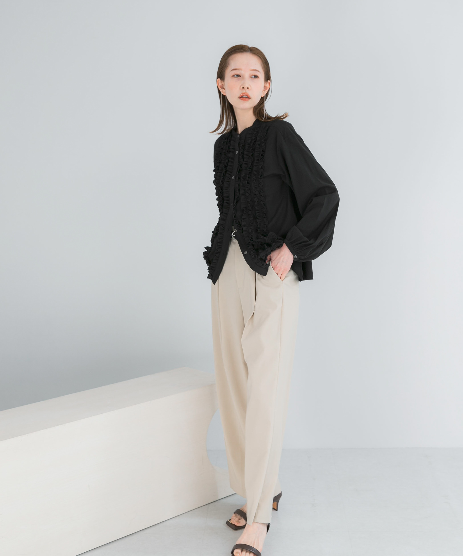 身長：165cm サイズ：Free