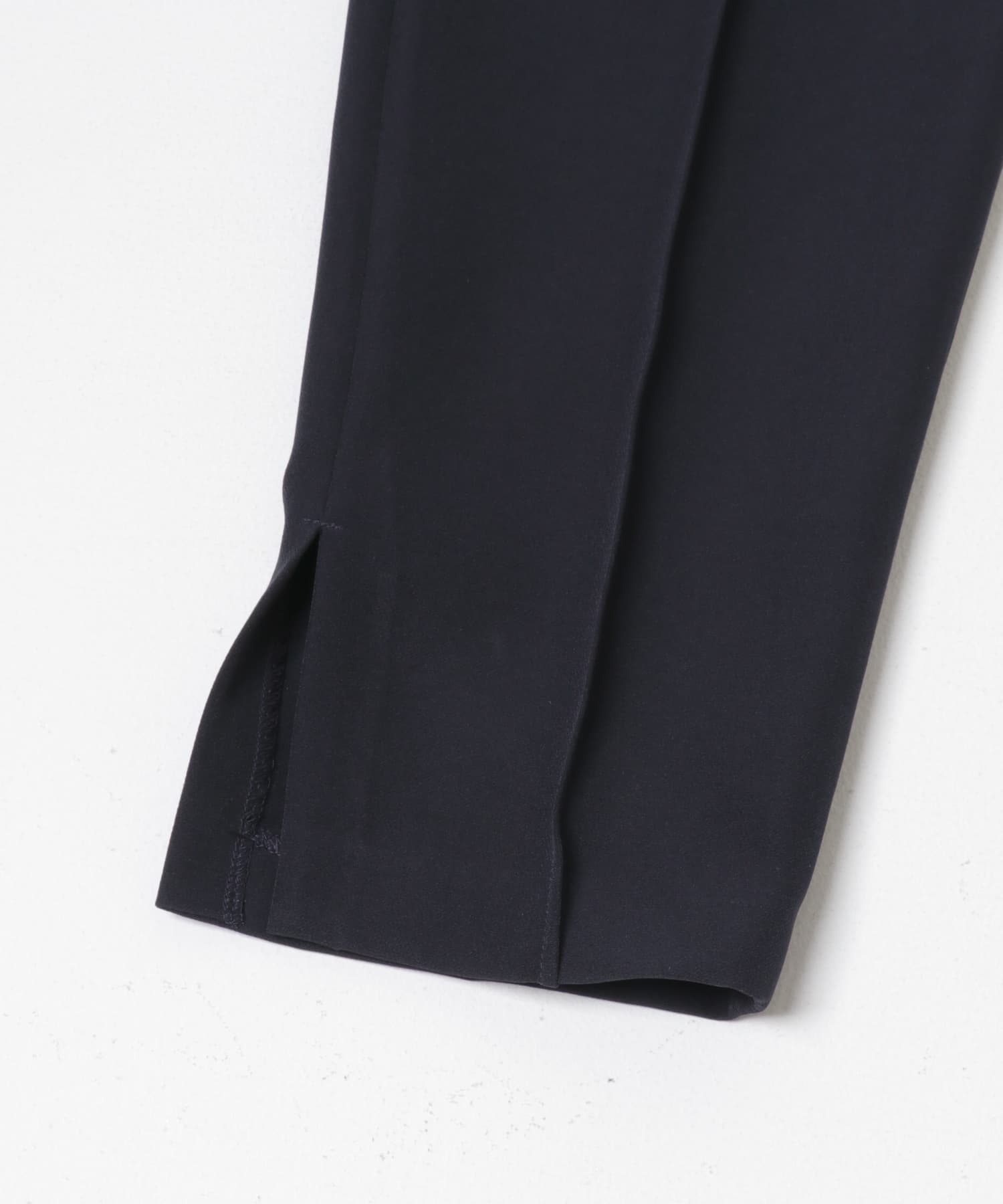 『WEB/一部店舗限定』『SHORT/TALLサイズあり』ペプラムジレ+テーパードパンツ NAVY Short
