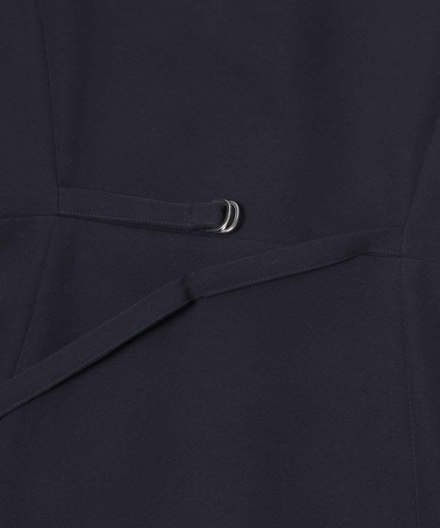 『WEB/一部店舗限定』『SHORT/TALLサイズあり』ペプラムジレ+テーパードパンツ NAVY 36