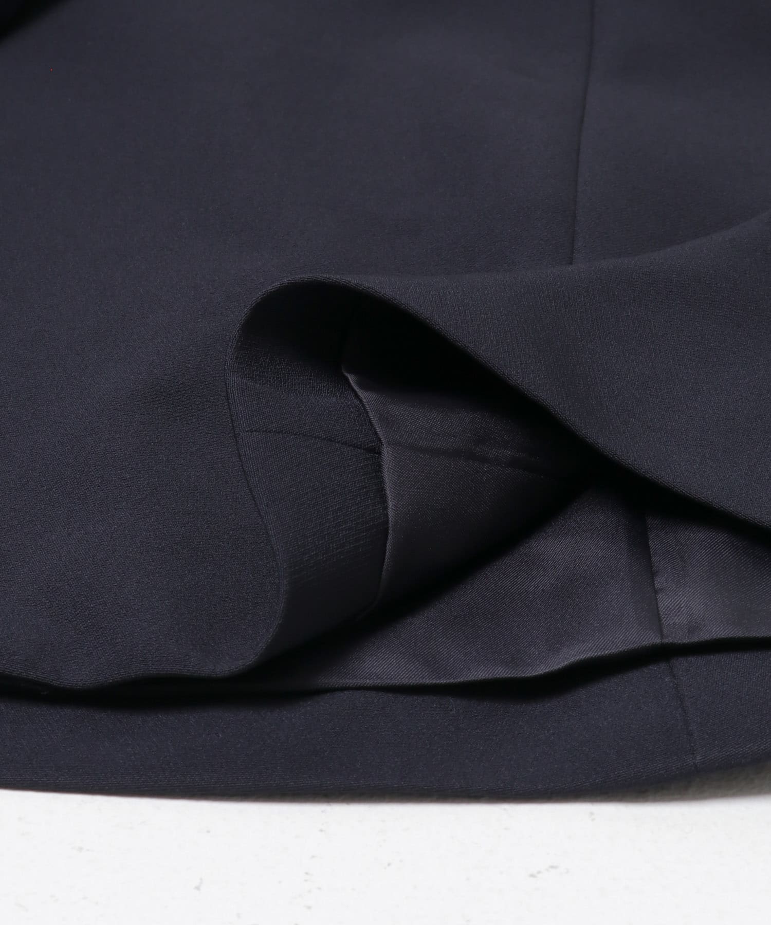 『WEB/一部店舗限定』『SHORT/TALLサイズあり』ペプラムジレ+テーパードパンツ NAVY 36