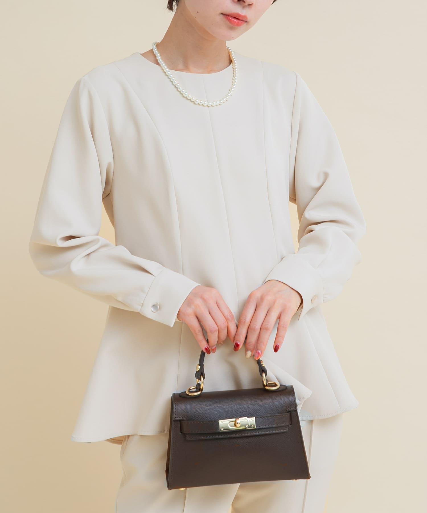 身長：158cm サイズ：short