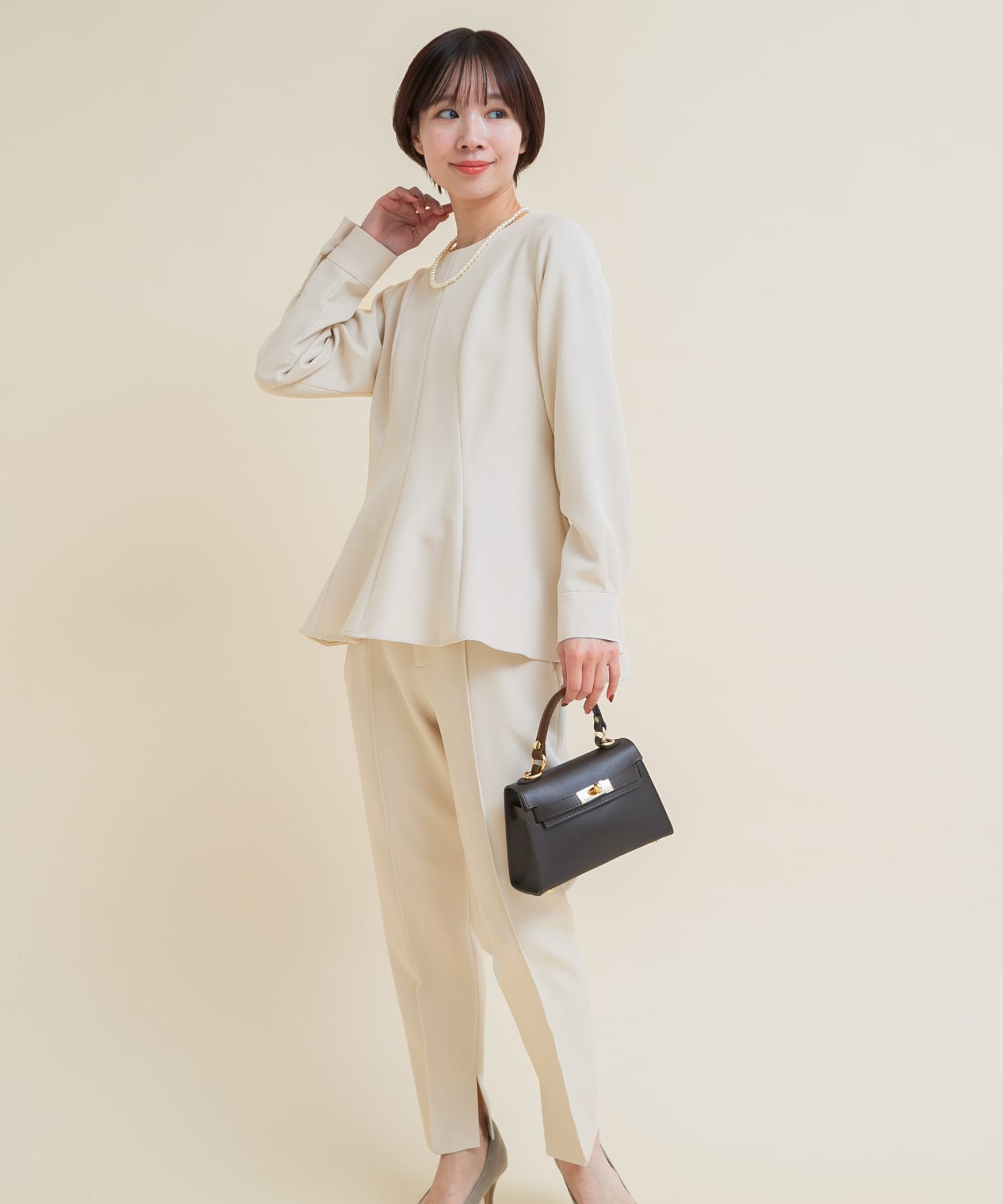 身長：158cm サイズ：short