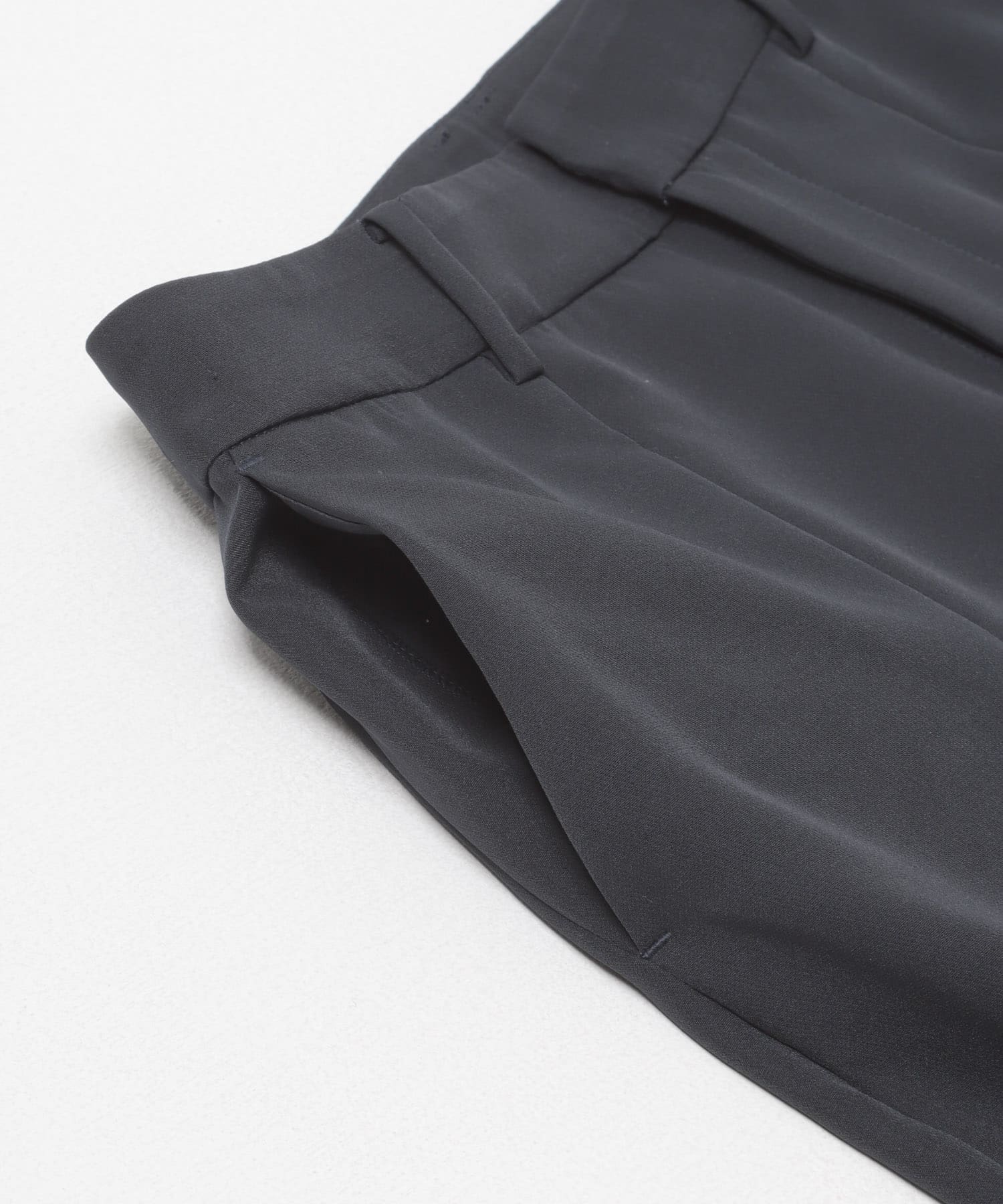 『WEB限定』ツイードペプラムジャケット+パンツ NAVY 36