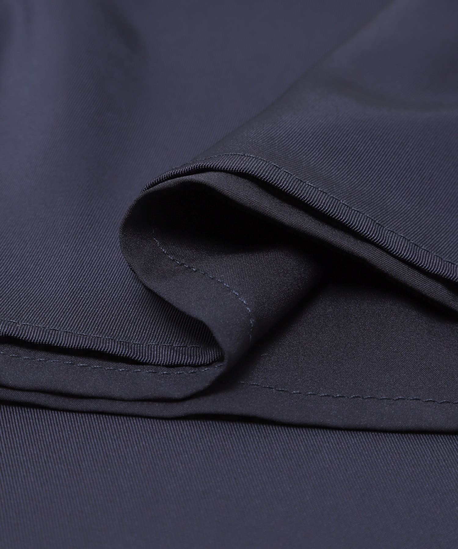 ベルト付カシュクールサテンワンピース NAVY Free