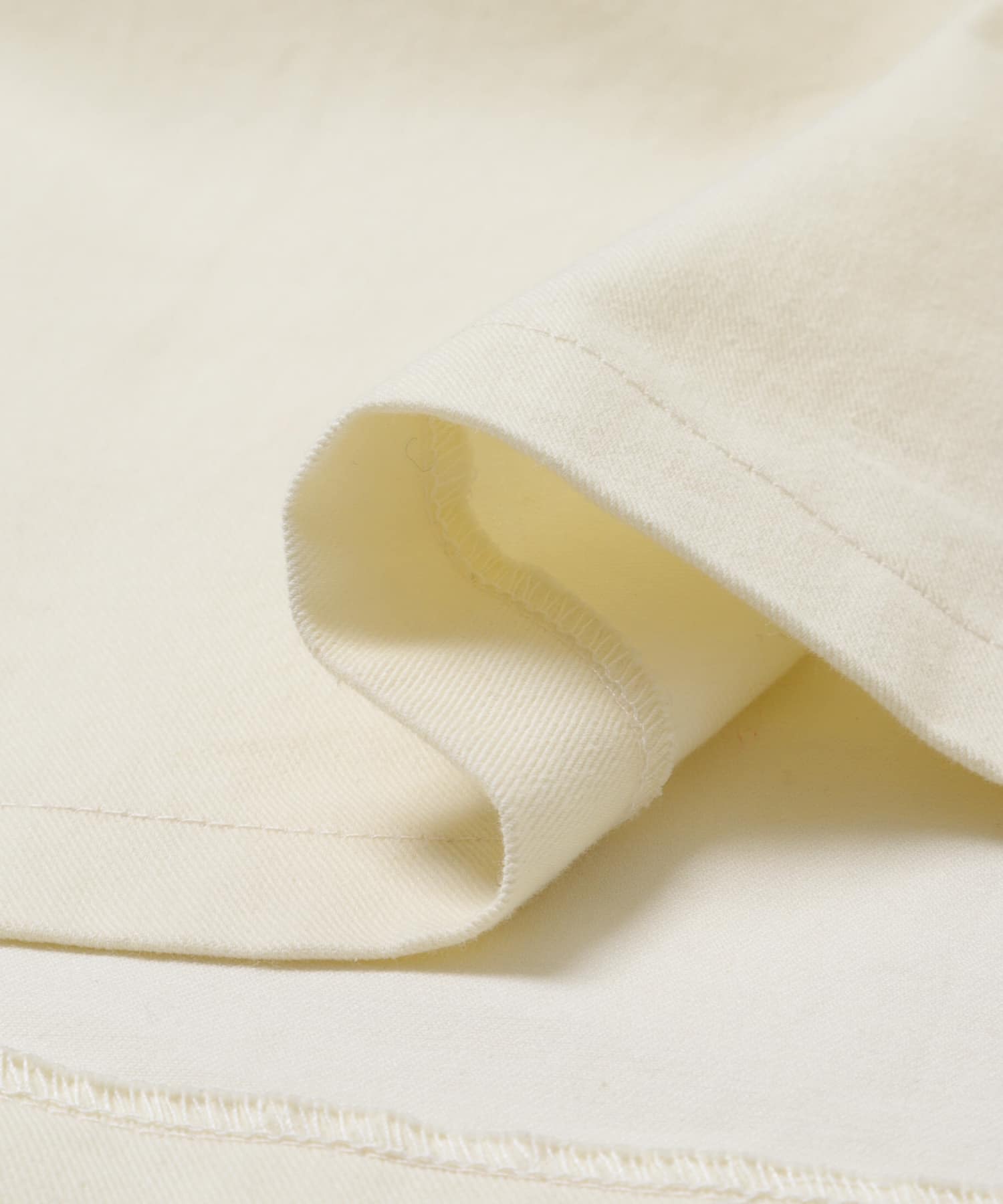 『WEB/一部店舗限』スキッパーデニムワンピース IVORY Free