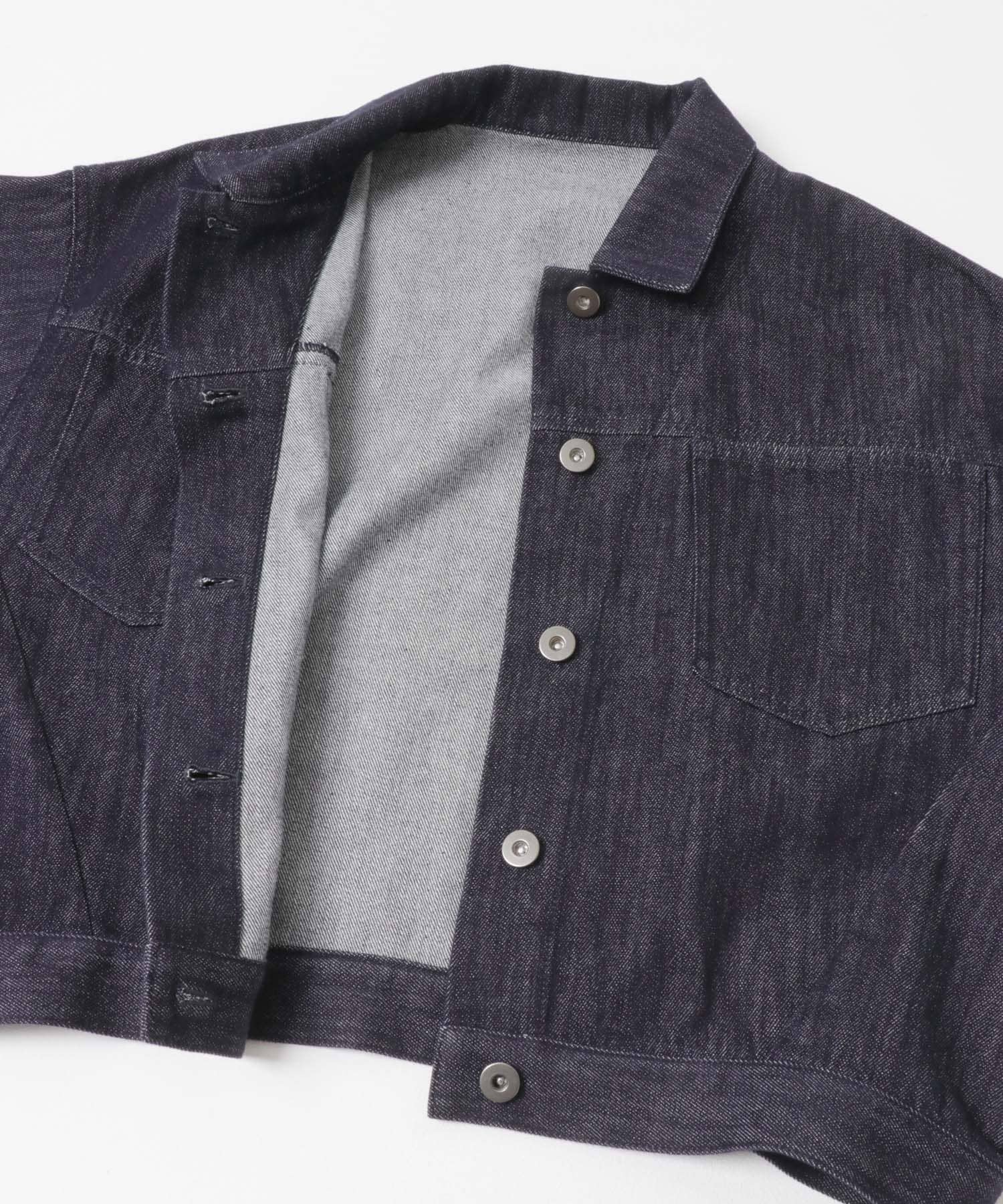 デニムドルマンジャケット INDIGO Free