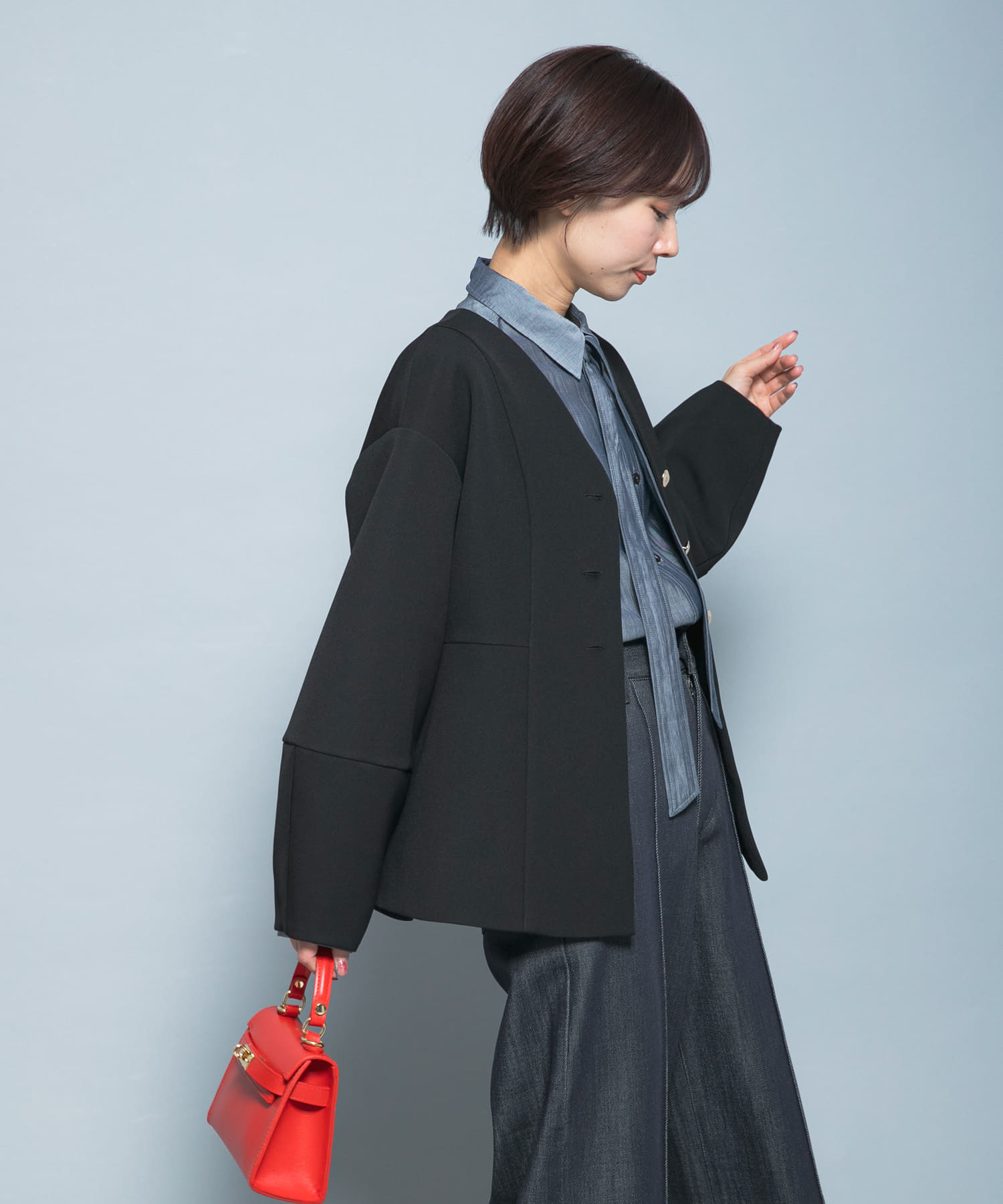 身長：158cm サイズ：FREE