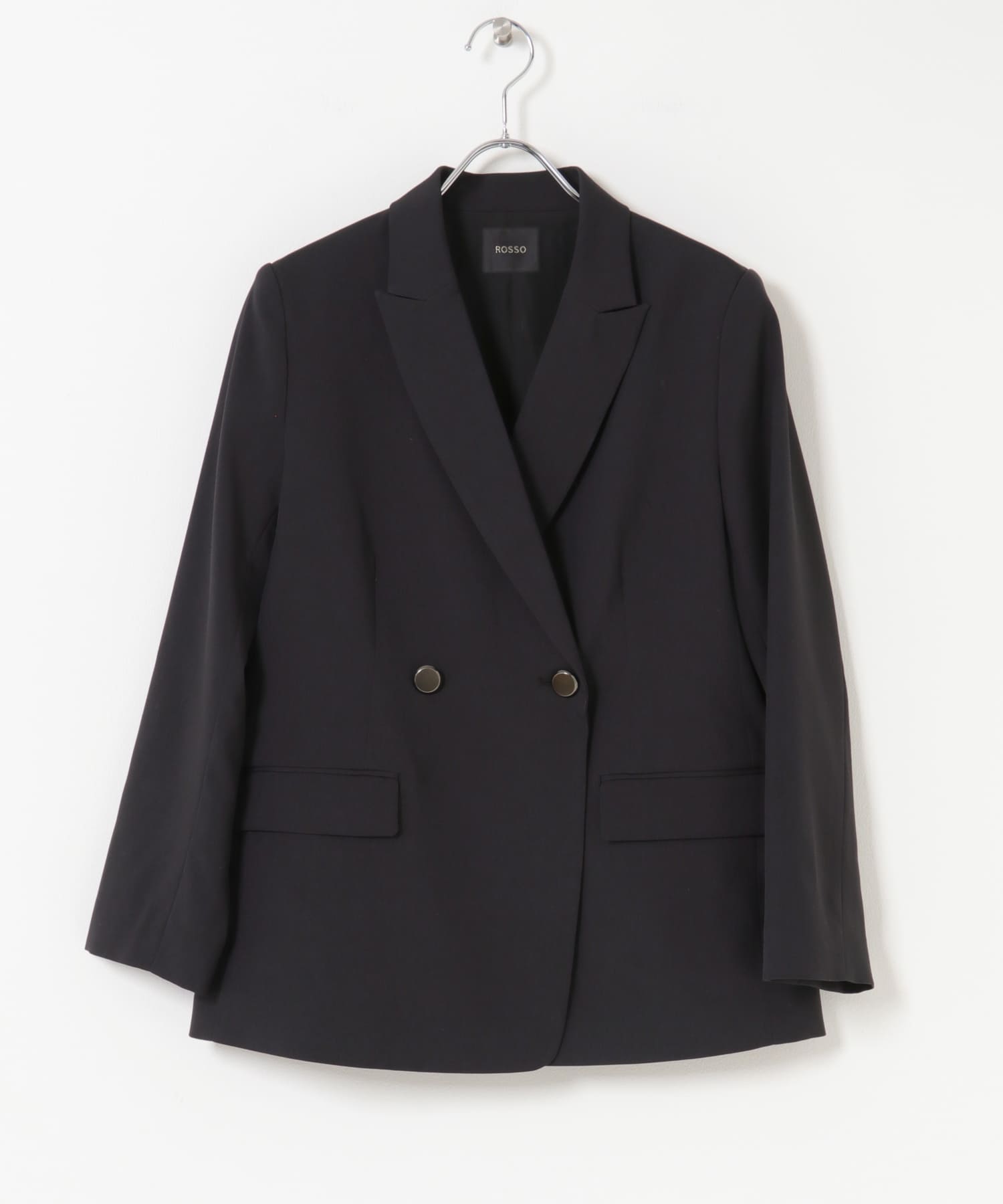 防シワシャンブレーツイルダブルジャケット BLACK 36