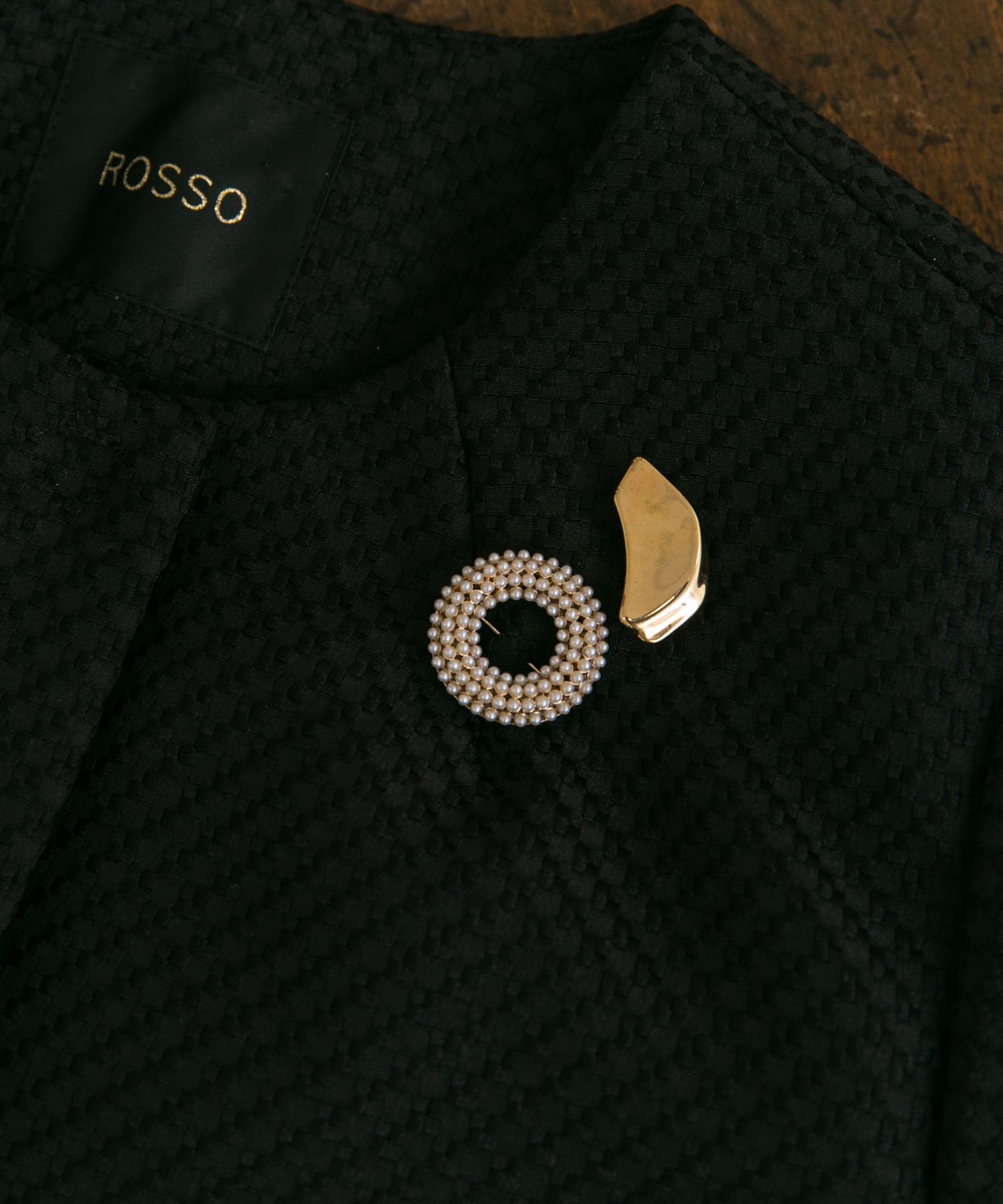 『WEB限定』ブローチセットB WH×GLD -