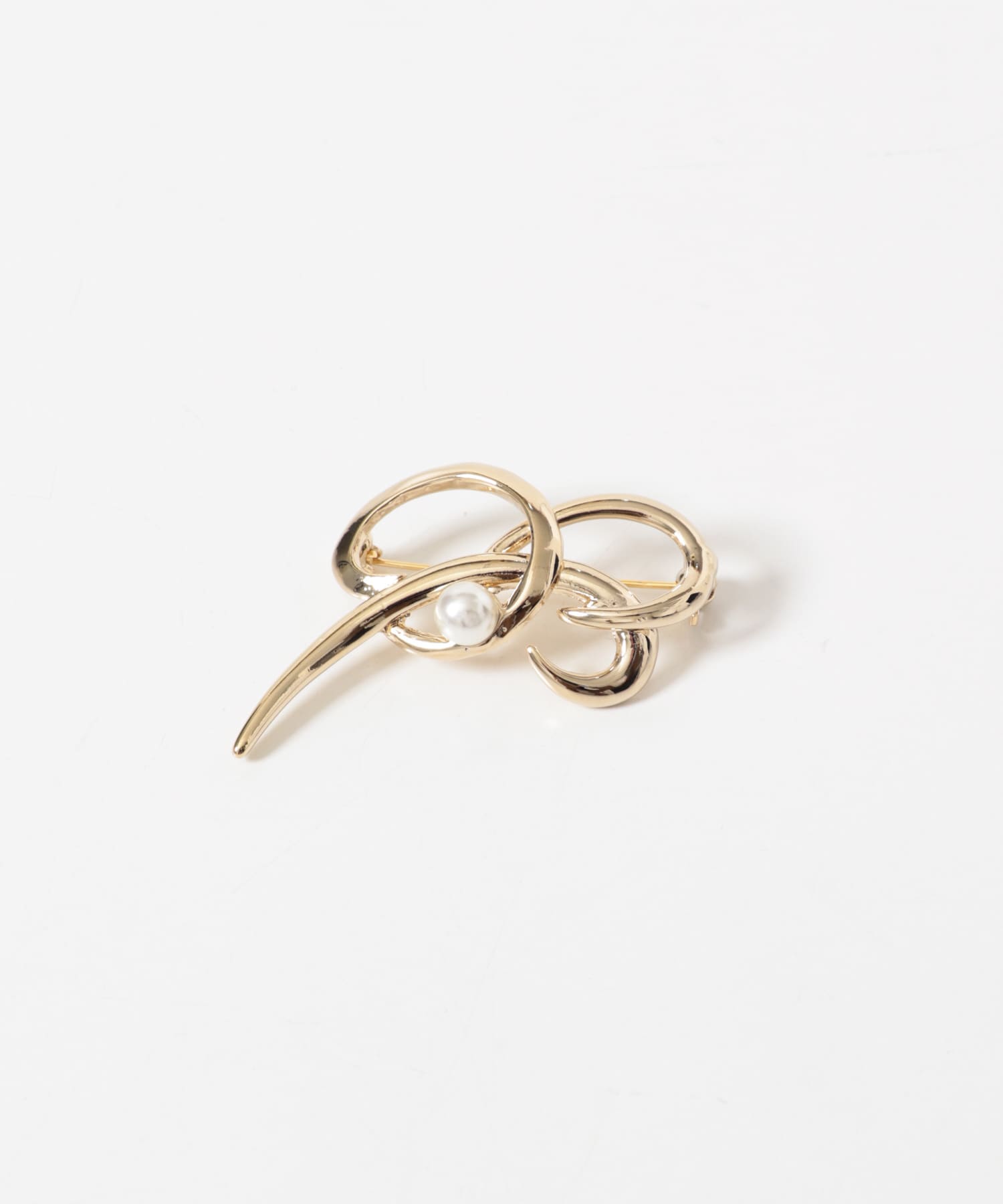 『WEB限定』ニュアンスパールブローチ GOLD -