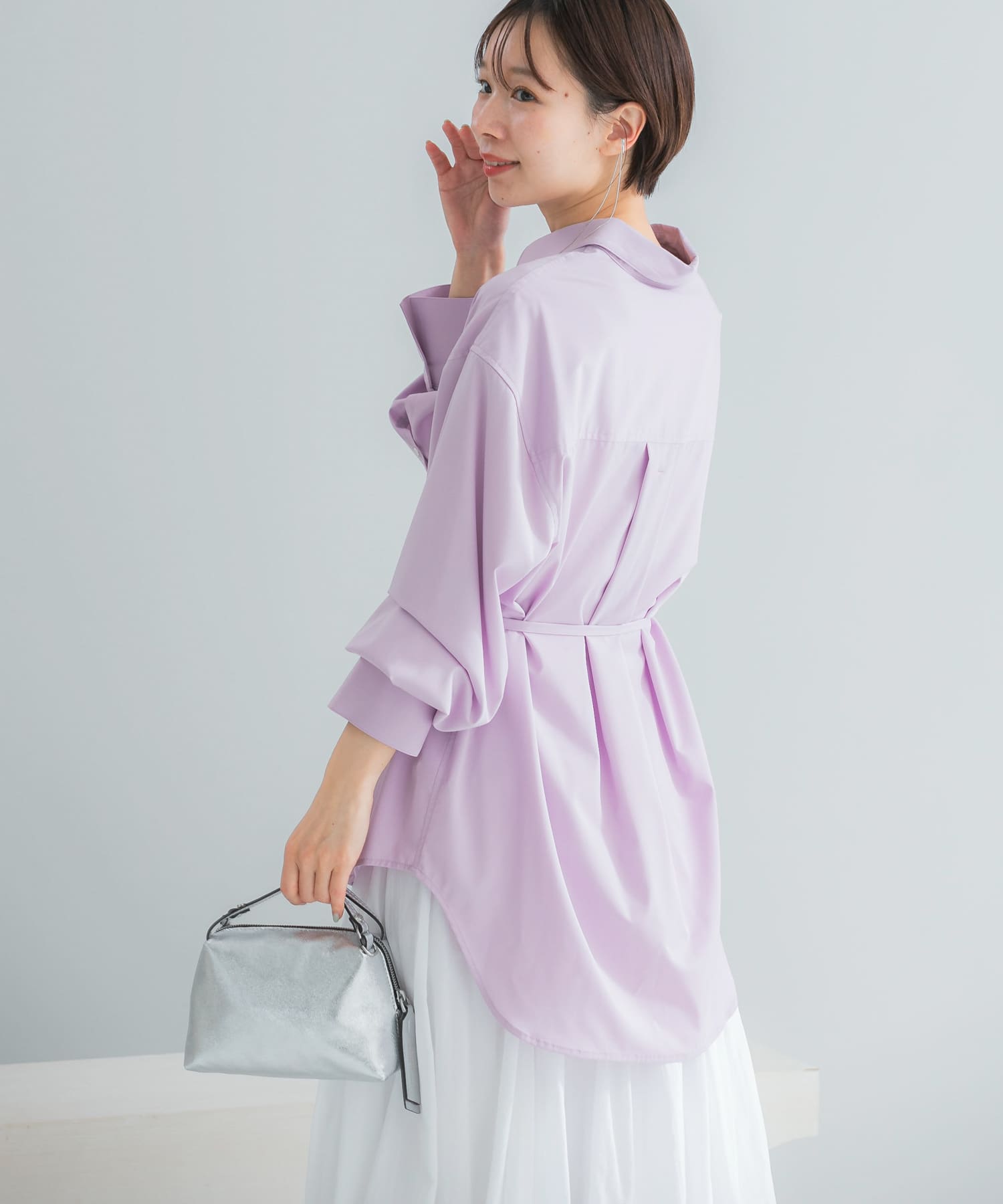 身長：158cm サイズ：Free