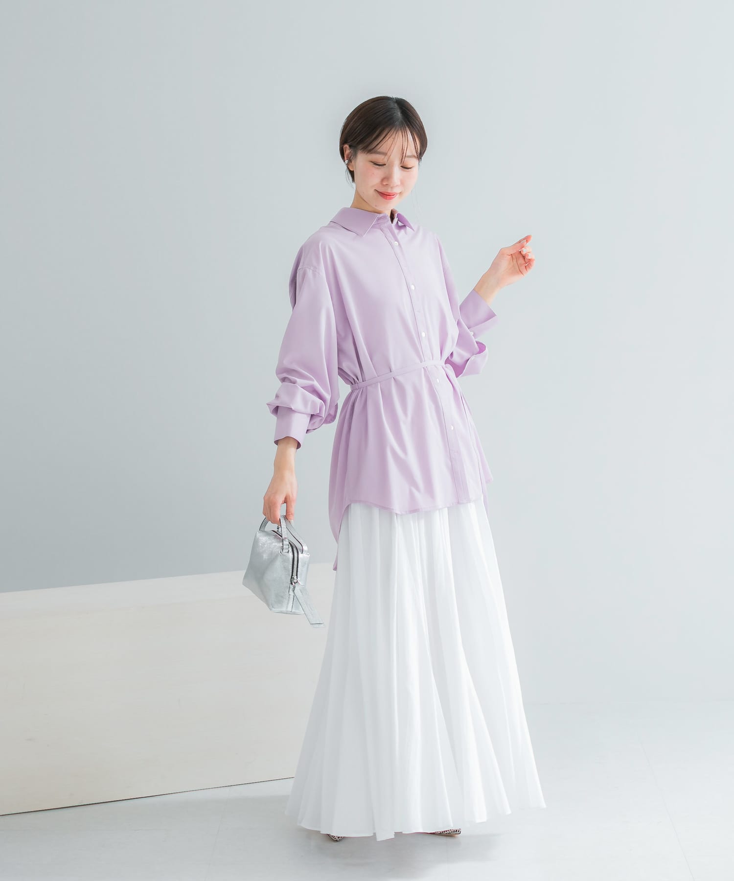 身長：158cm サイズ：Free