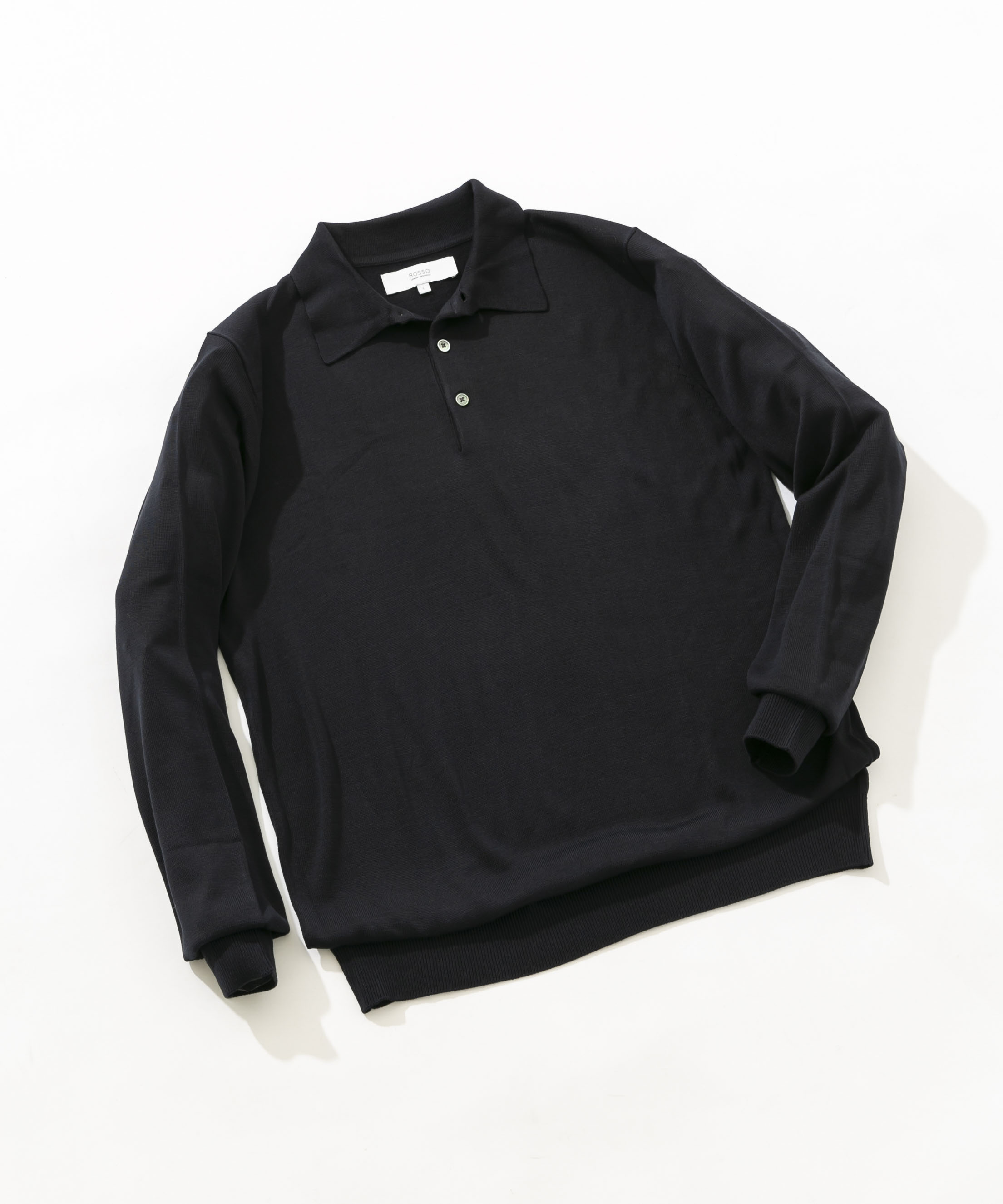 『XLサイズあり』『UR TECH』ハイゲージニットポロシャツ