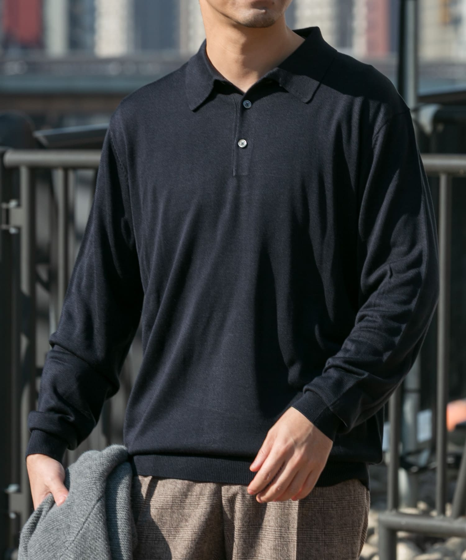 身長：172cm サイズ：L