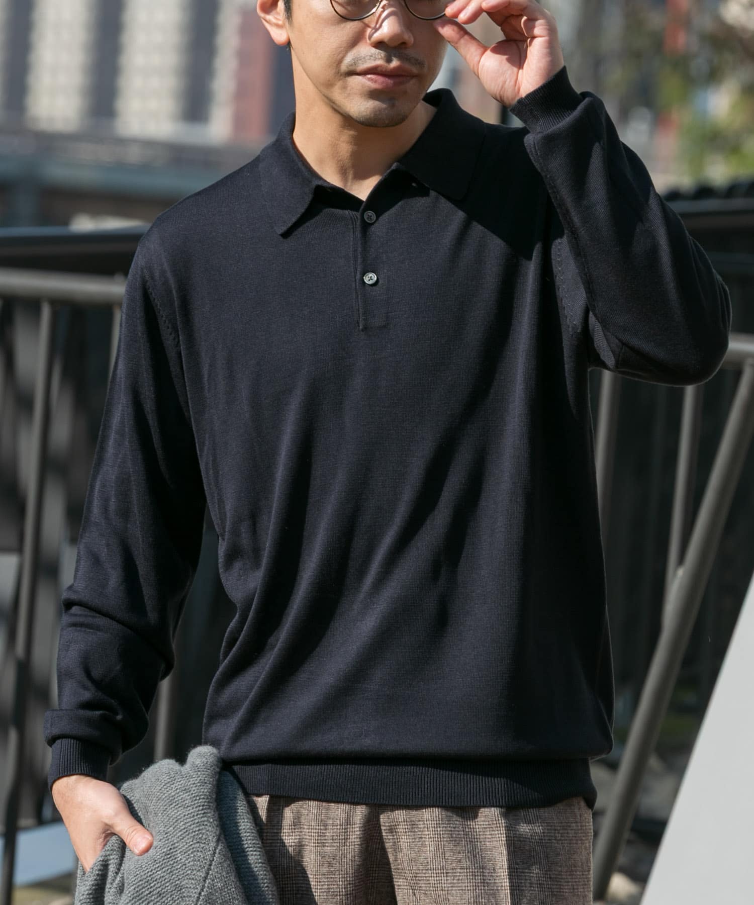 身長：172cm サイズ：L