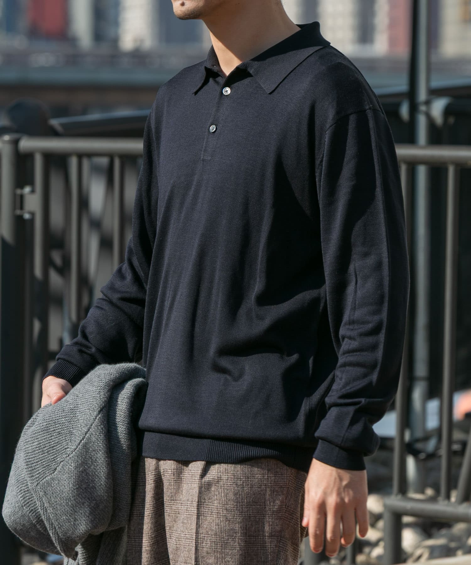 身長：172cm サイズ：L