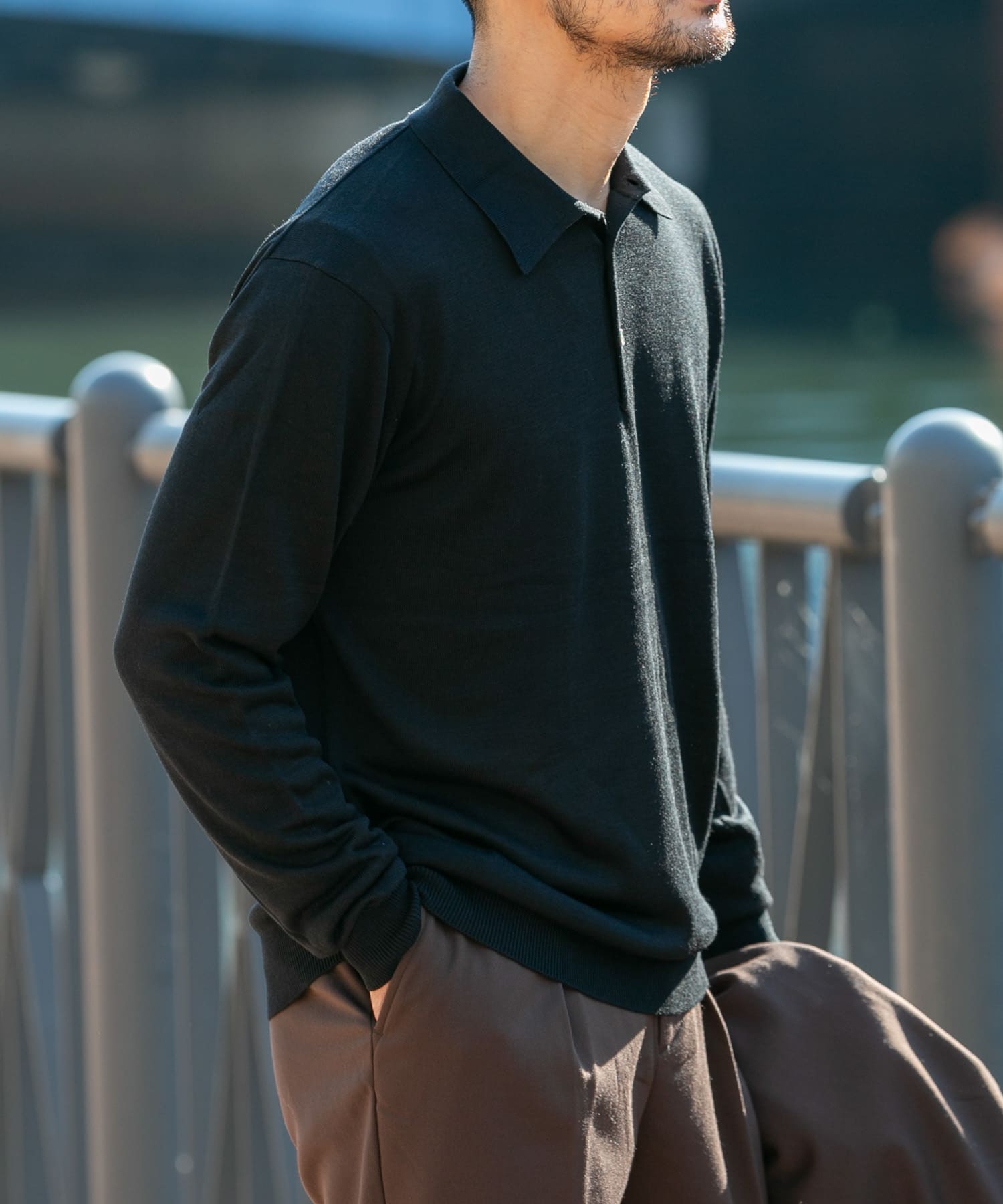 身長：173cm サイズ：L