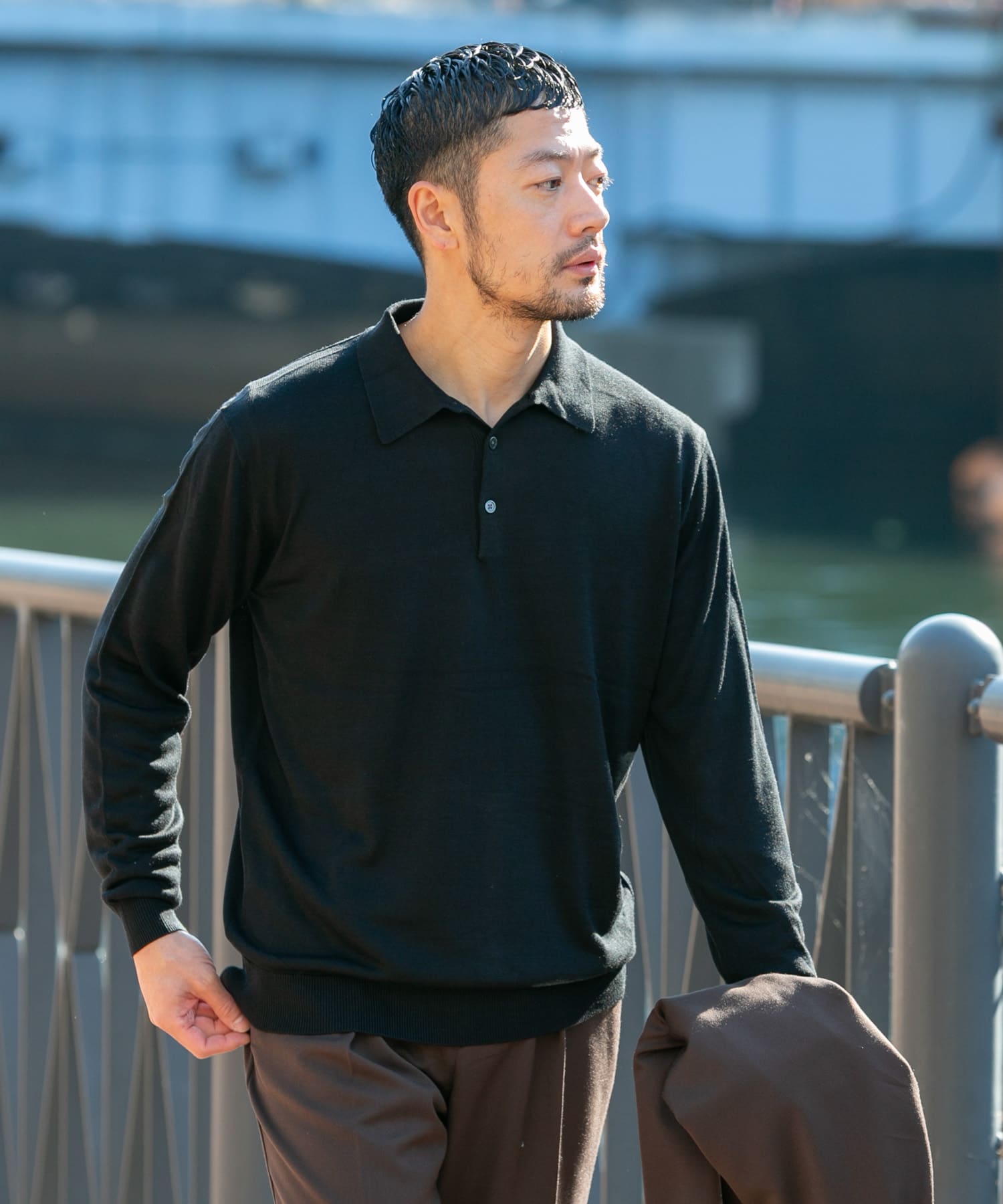 身長：173cm サイズ：L