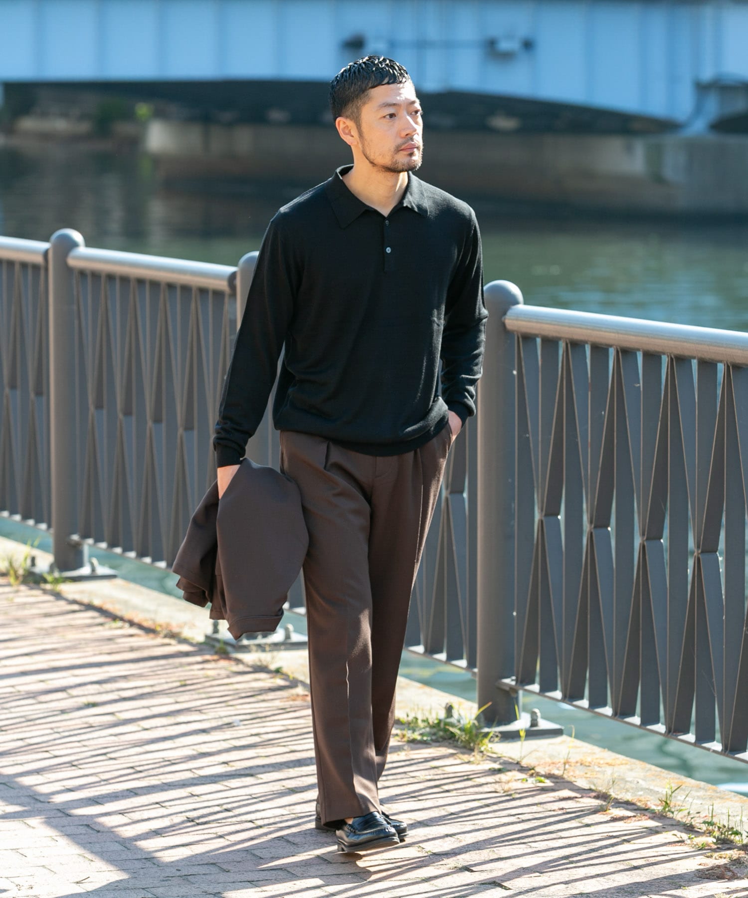 身長：173cm サイズ：L