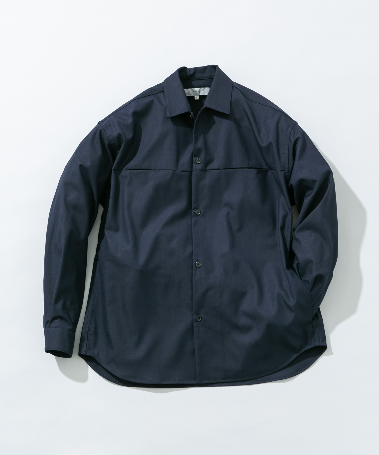 4-pocket リラックスシャツジャケット NAVY M