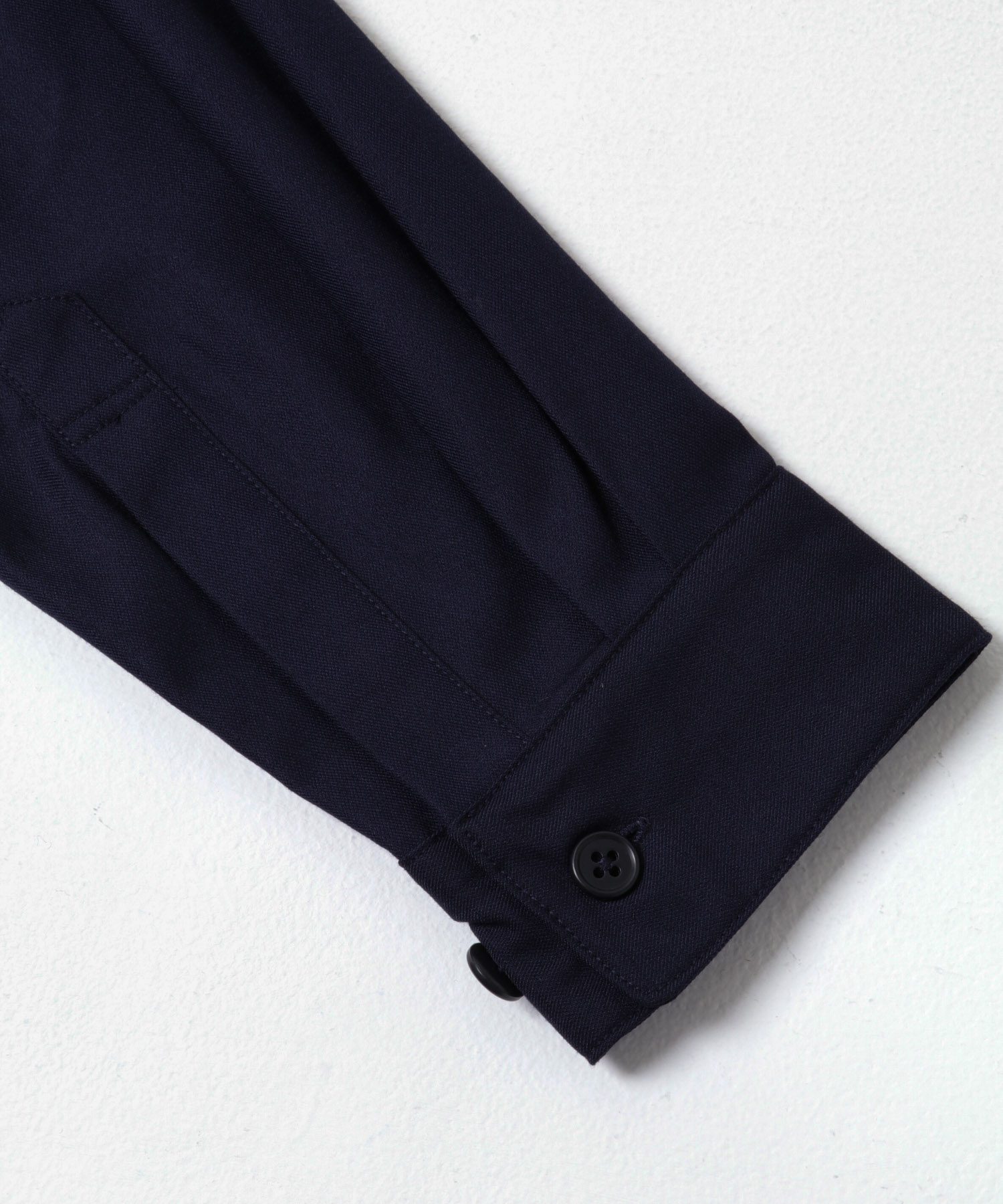 4-pocket リラックスシャツジャケット NAVY M