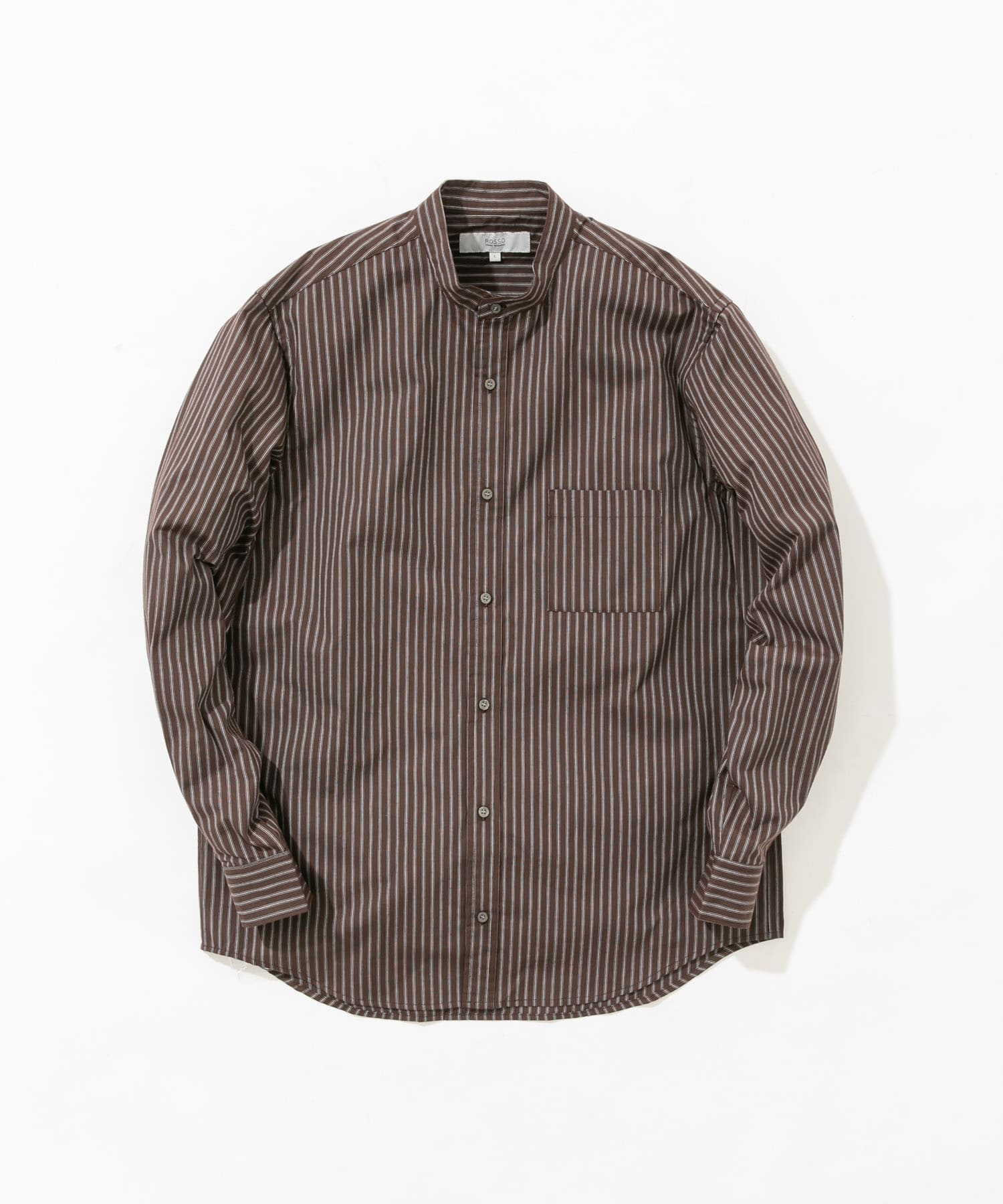 『XLサイズあり』ハイパフォーマンスブロードバンドカラーシャツ BROWN ST S