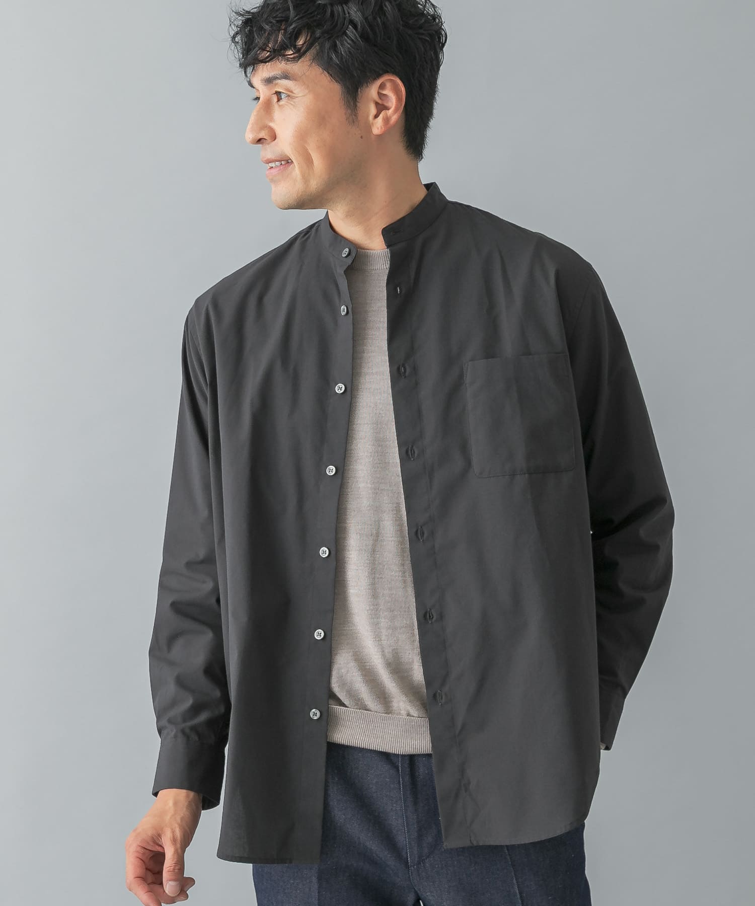 『抗菌 / 防臭』『XLサイズあり』アーバンリラックスブロードバンドカラーシャツ