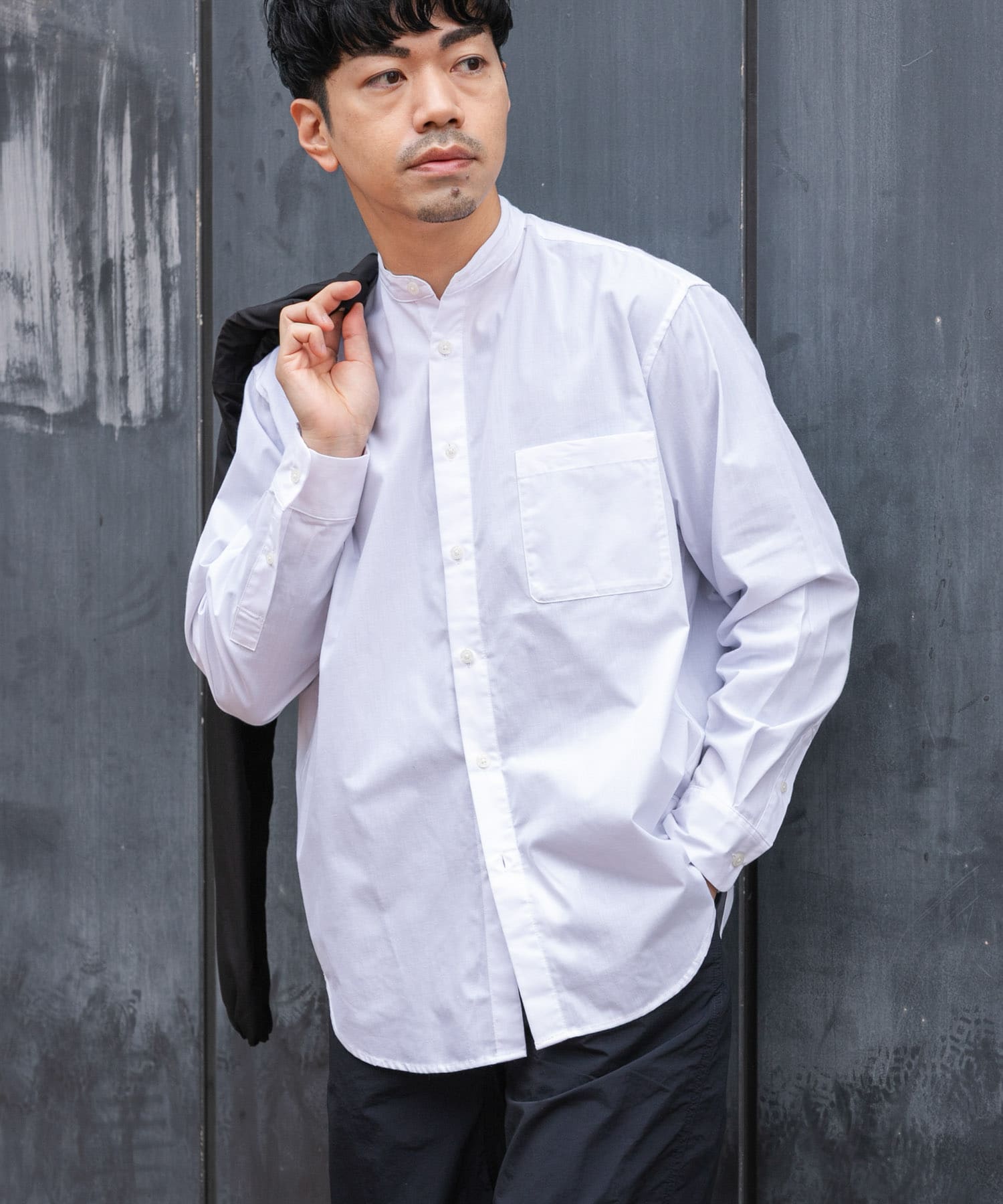 『抗菌 / 防臭』『XLサイズあり』アーバンリラックスブロードバンドカラーシャツ