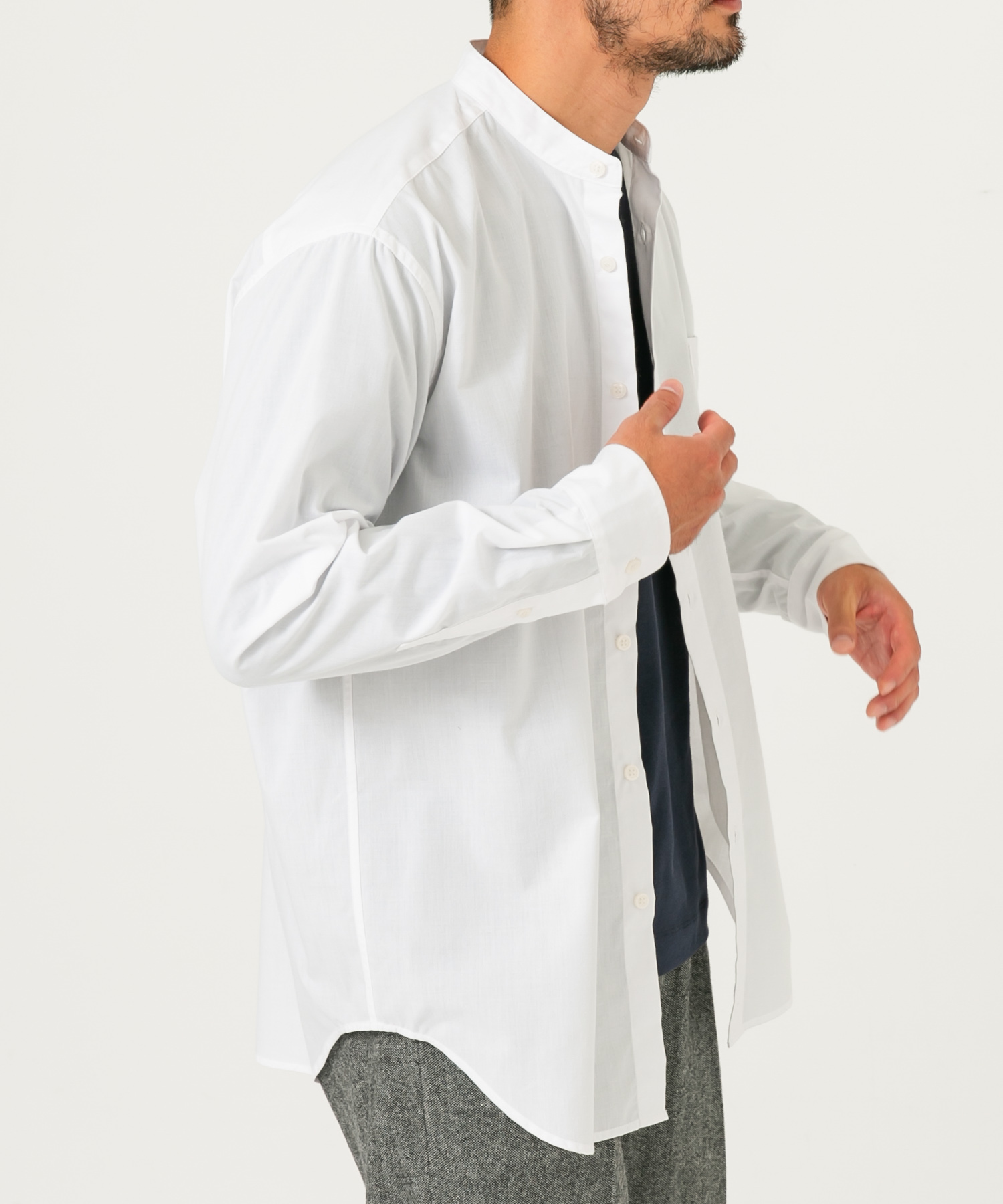 身長：173cm サイズ：L