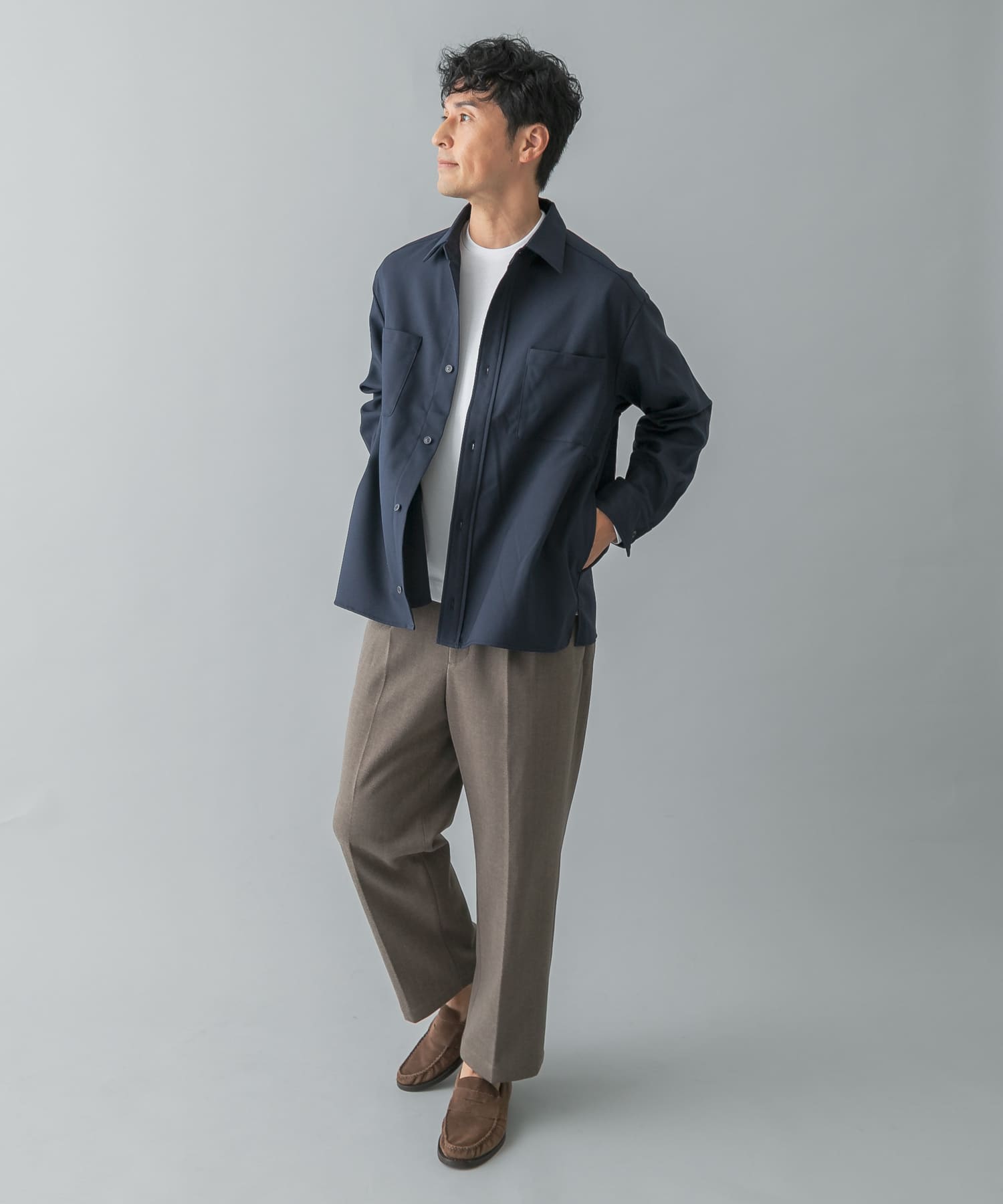 身長：181cm サイズ：L