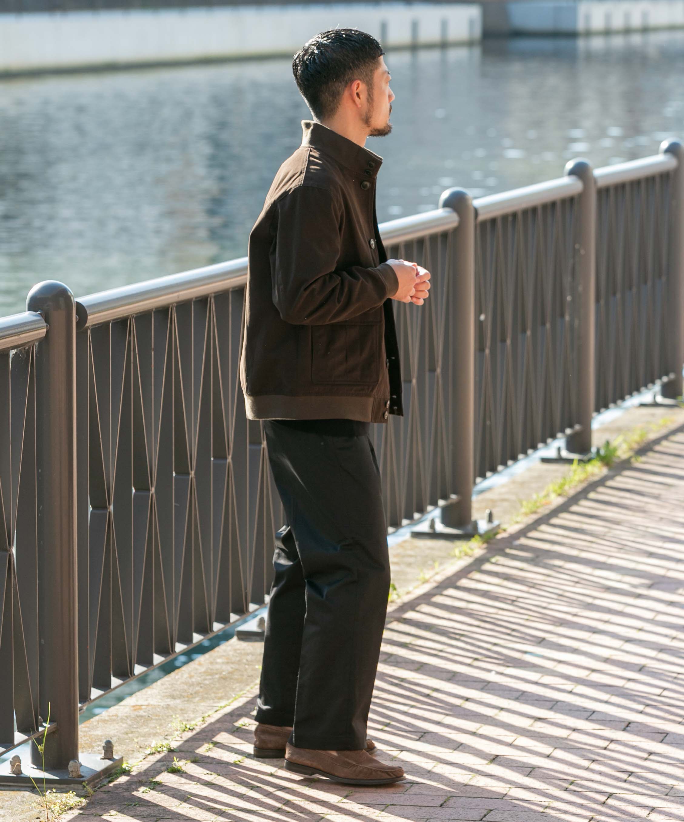 身長：173cm サイズ：L