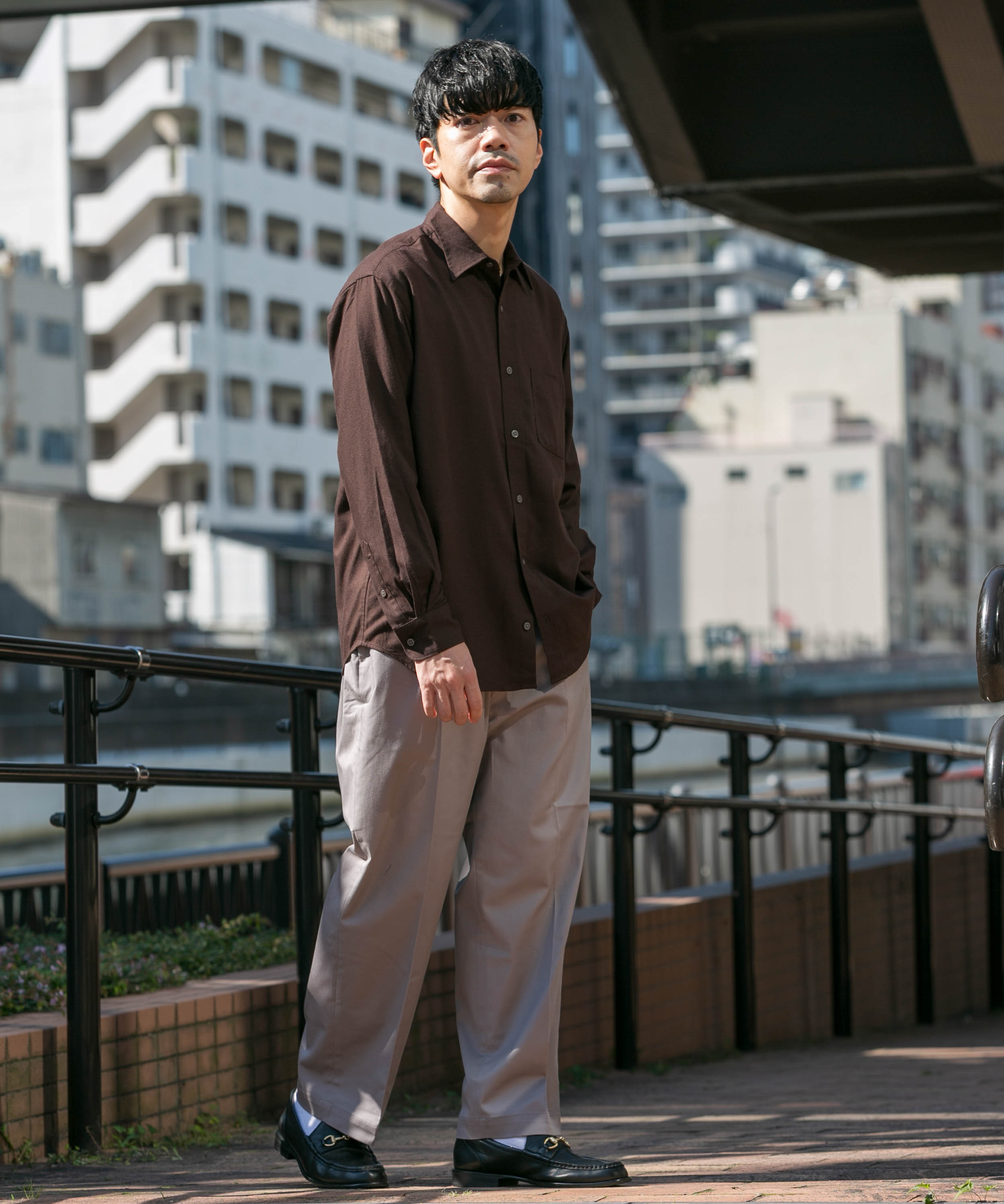 身長：172cm サイズ：L