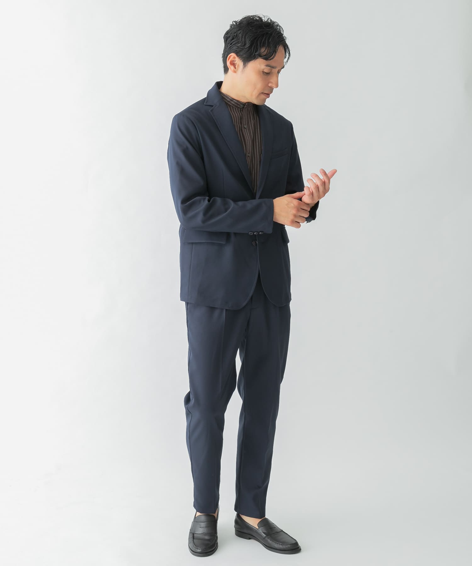 身長：181cm サイズ：L