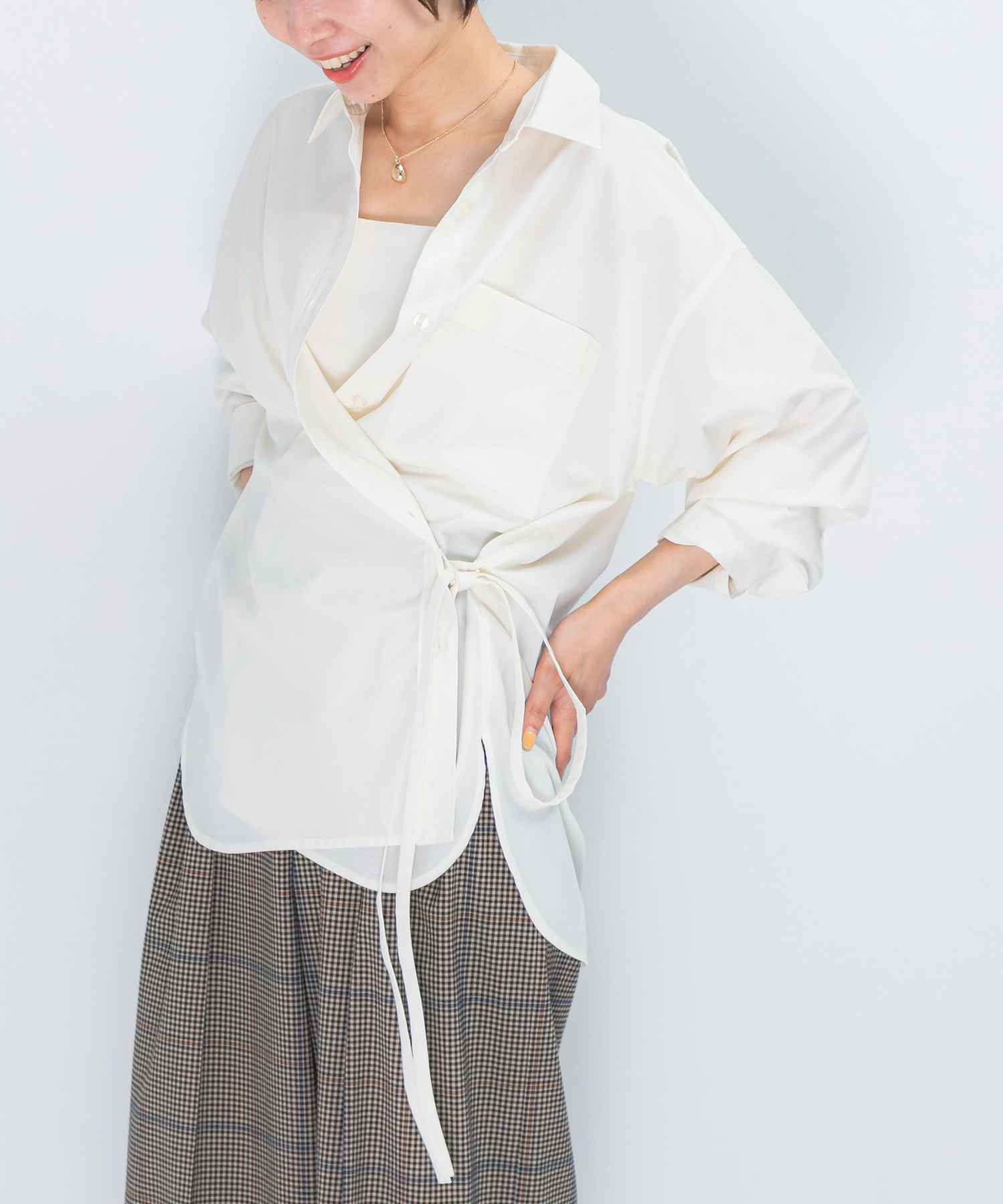 身長：158cm サイズ：FREE