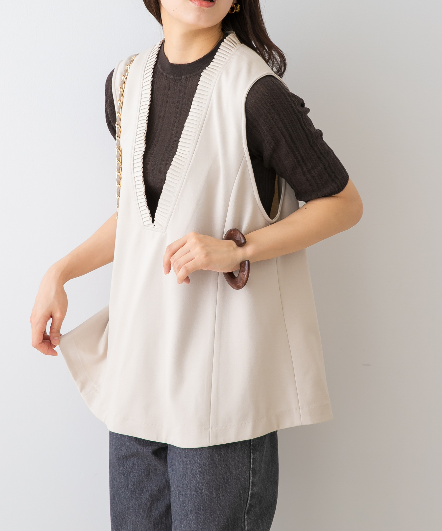 身長：166cm サイズ：FREE