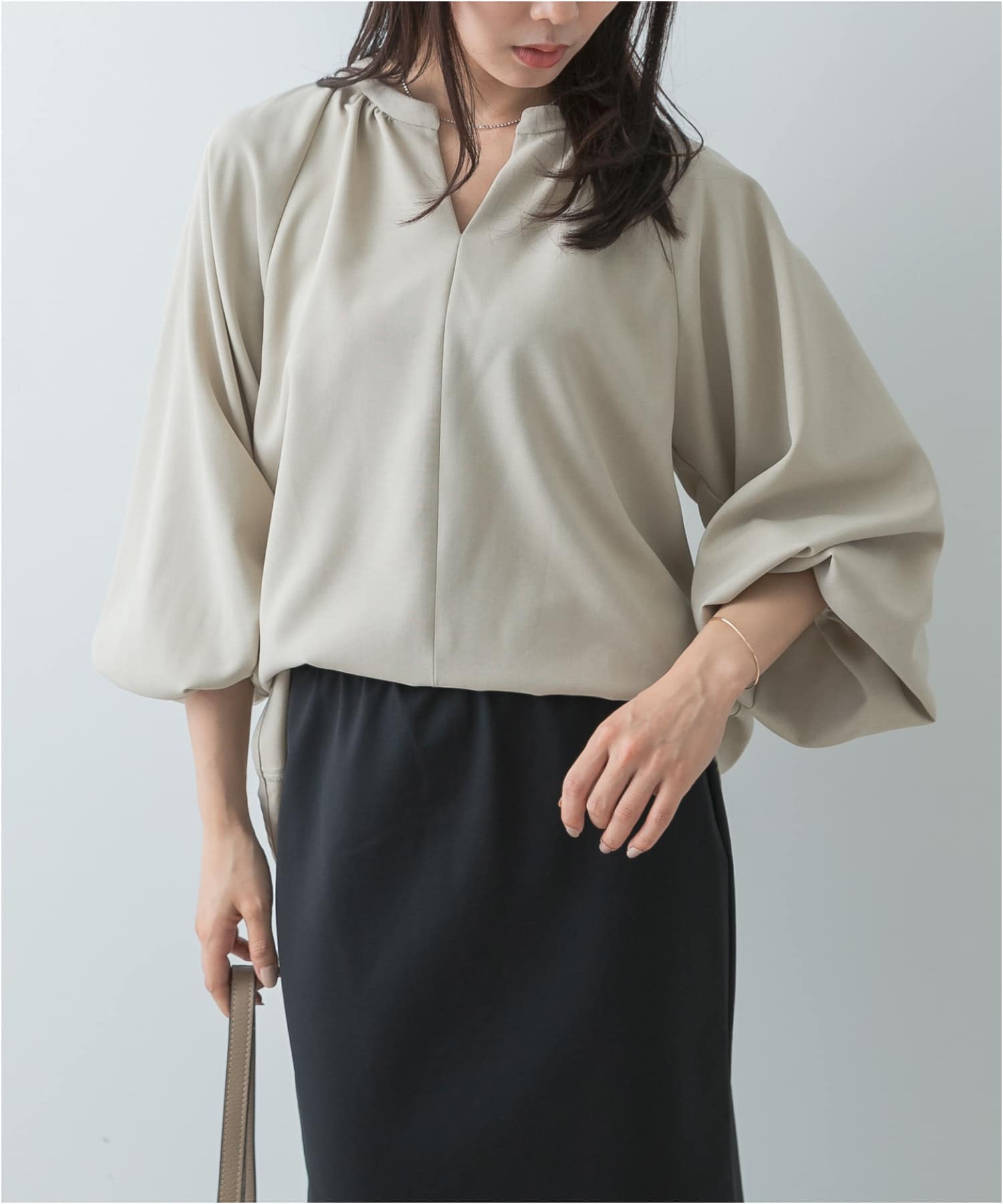 身長：166cm サイズ：FREE