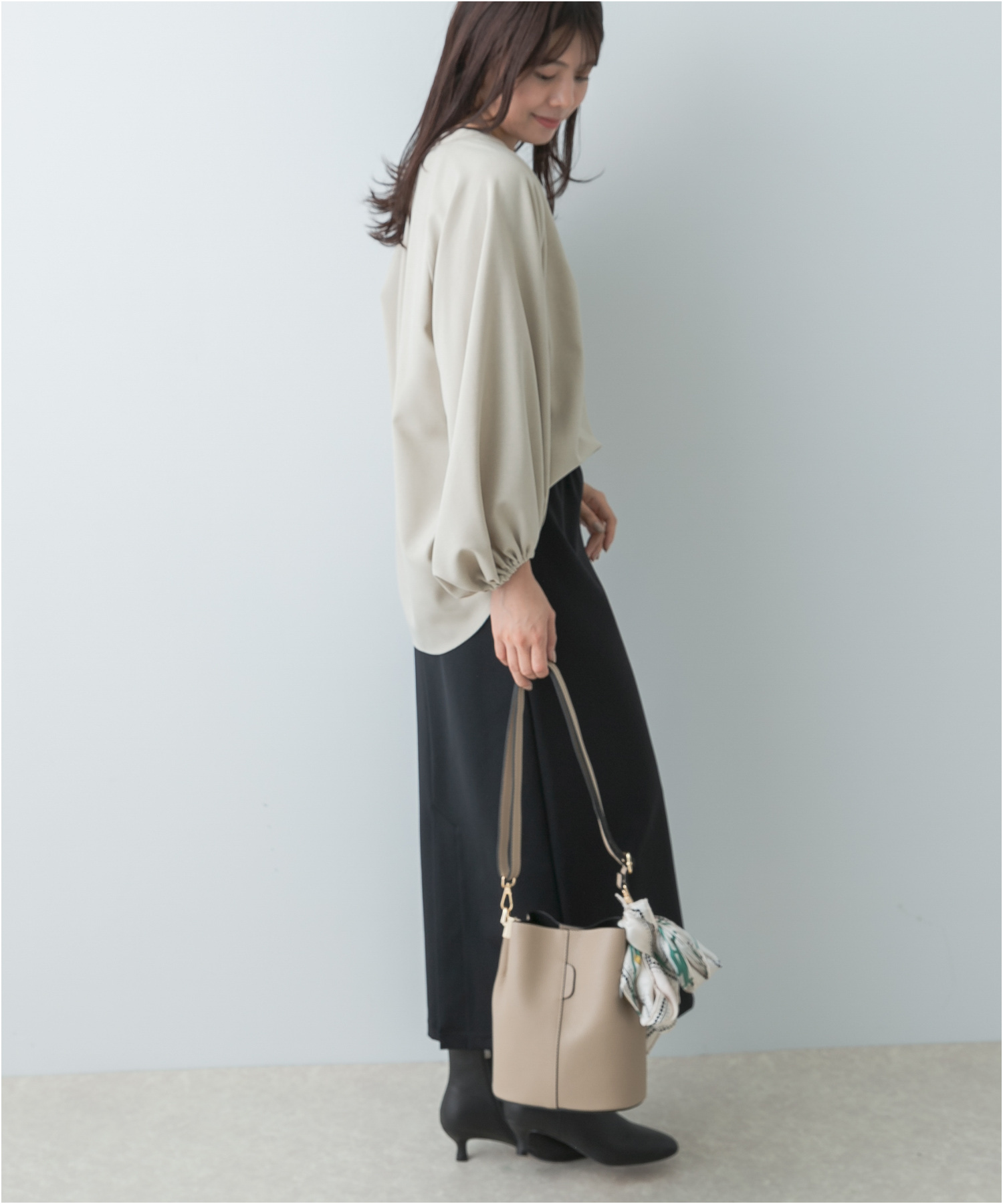 身長：166cm サイズ：FREE
