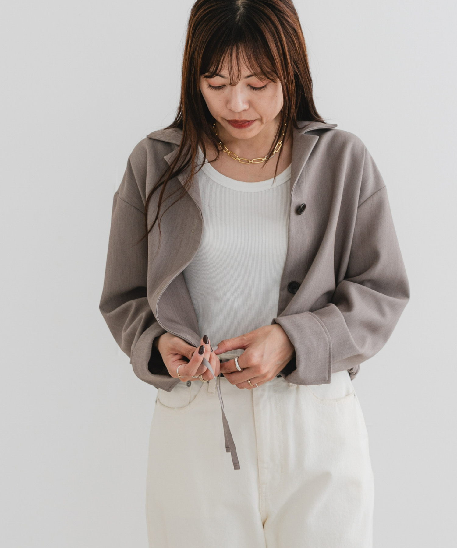 身長：161cm サイズ：FREE