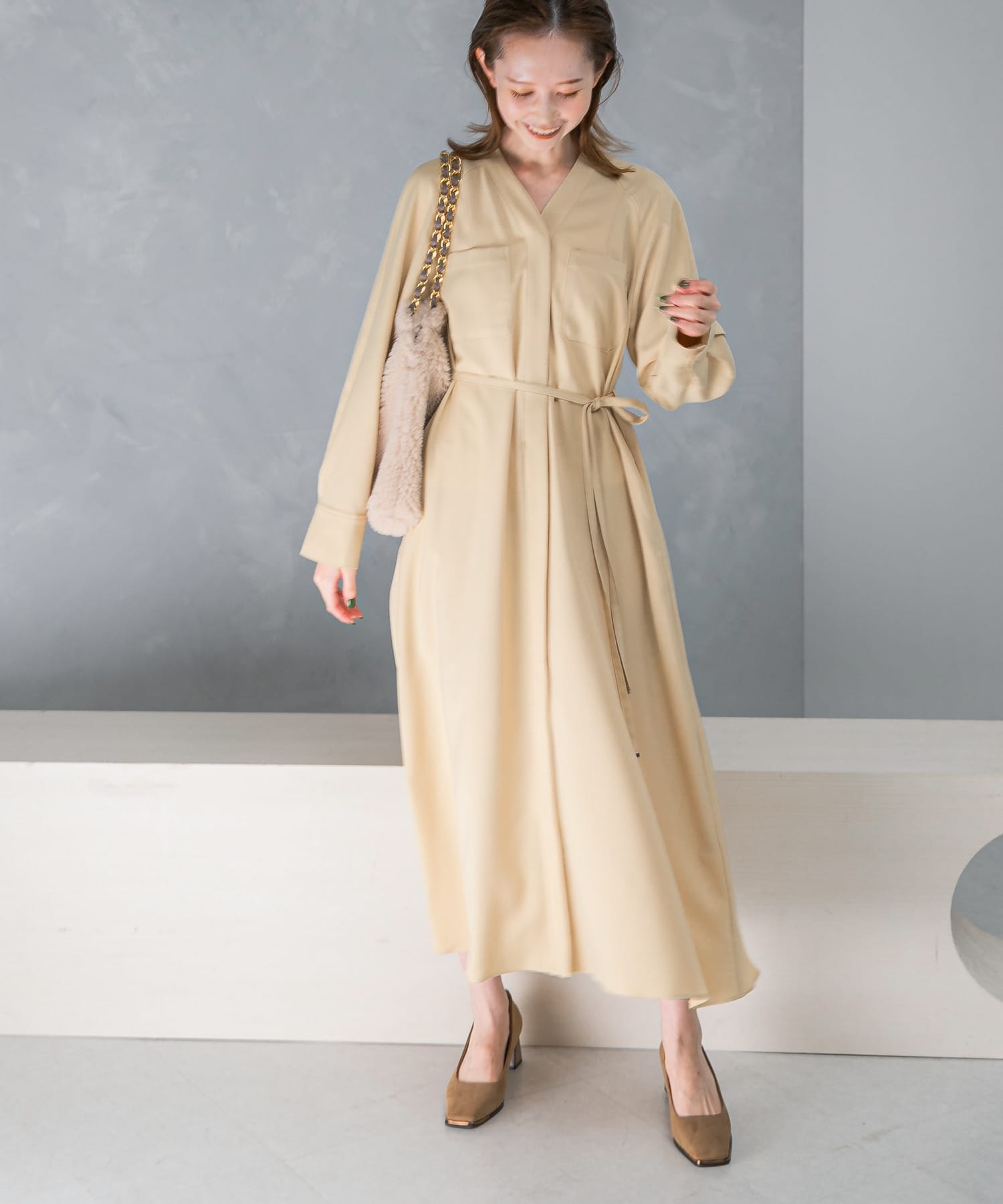 身長：165cm サイズ：FREE