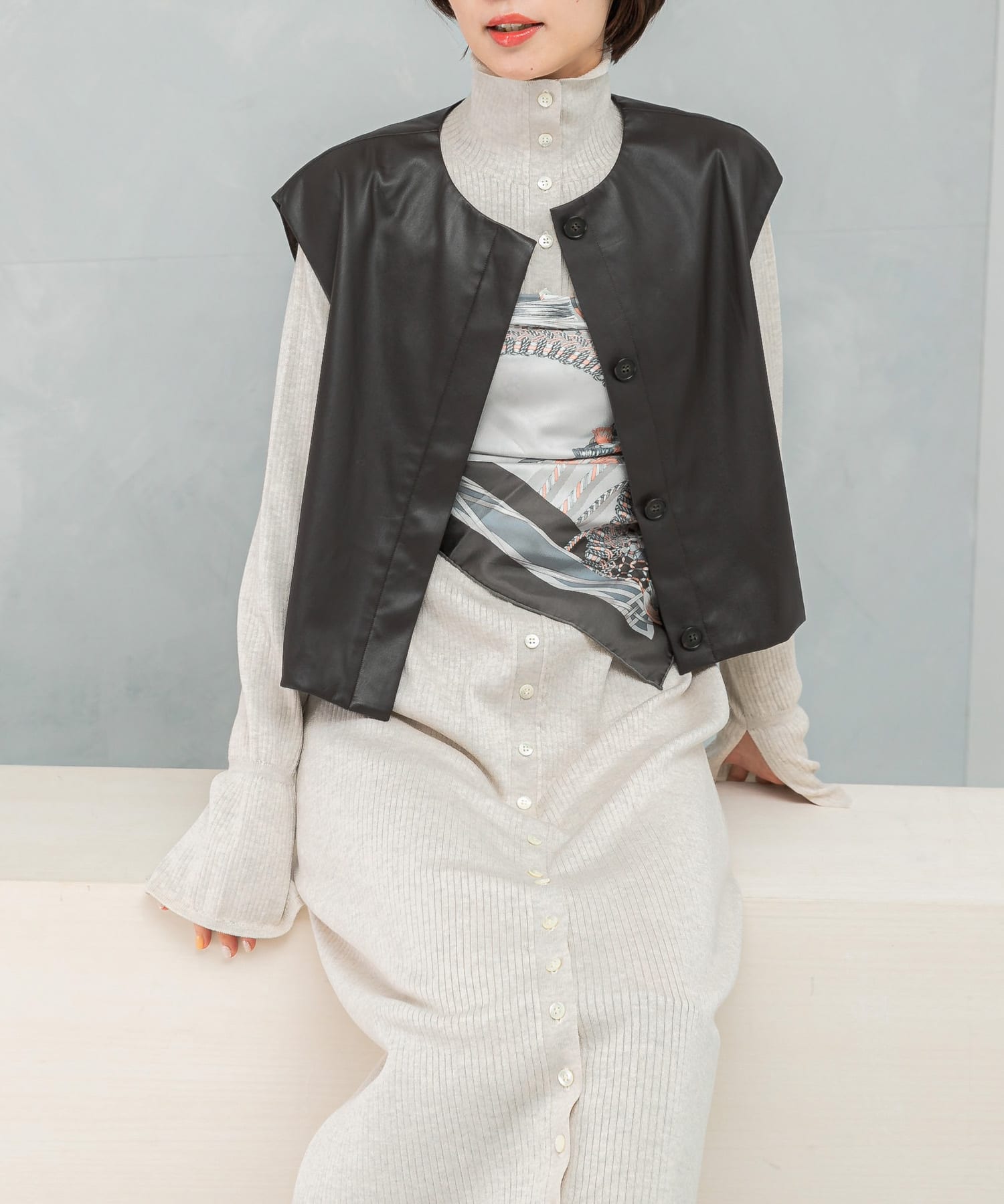 身長：158cm サイズ：FREE