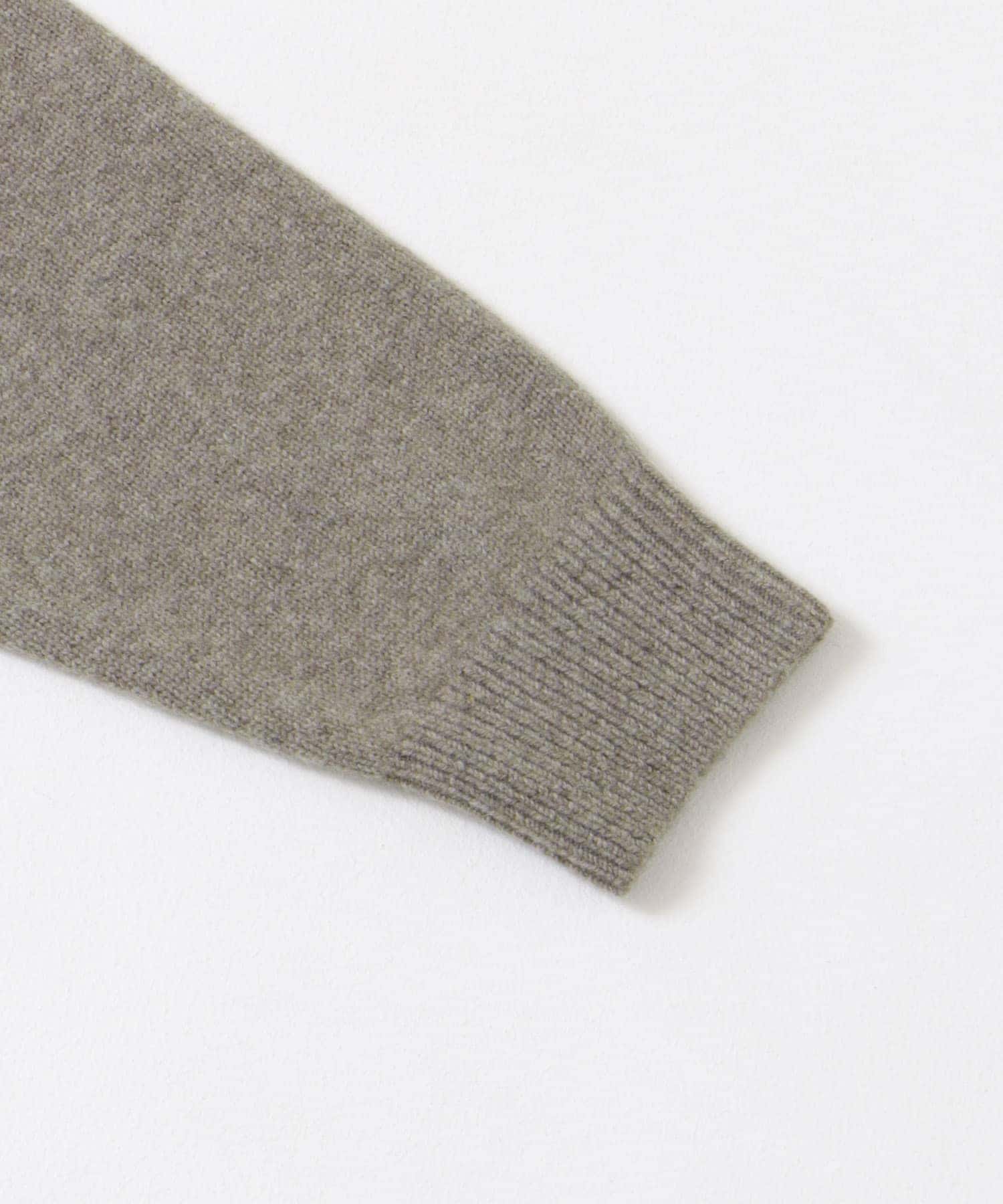 『XLサイズあり』ハミルトンラムズウールVネックニット GREIGE S