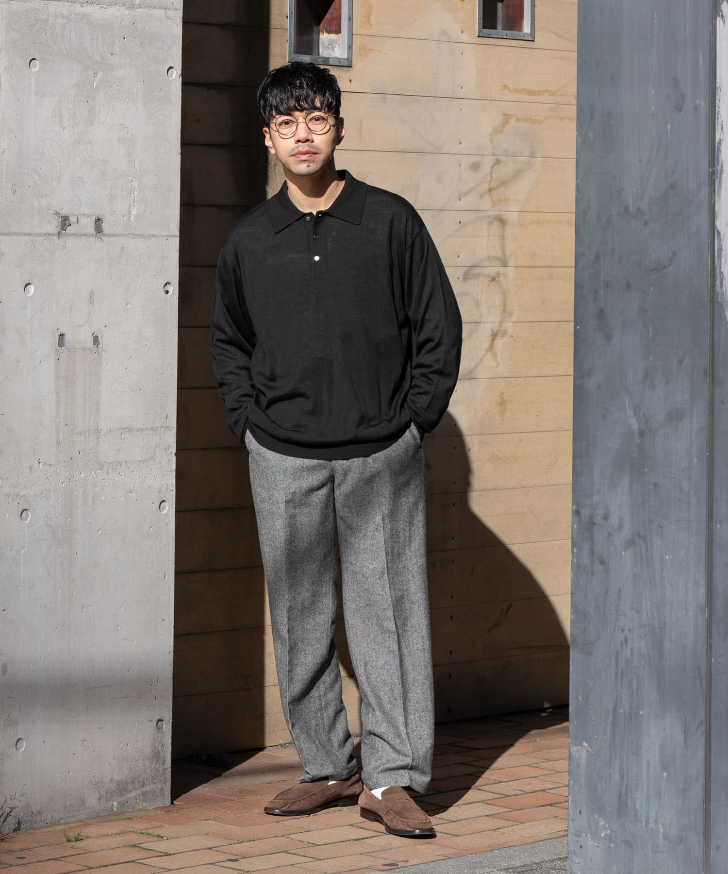 身長：172cm サイズ：L